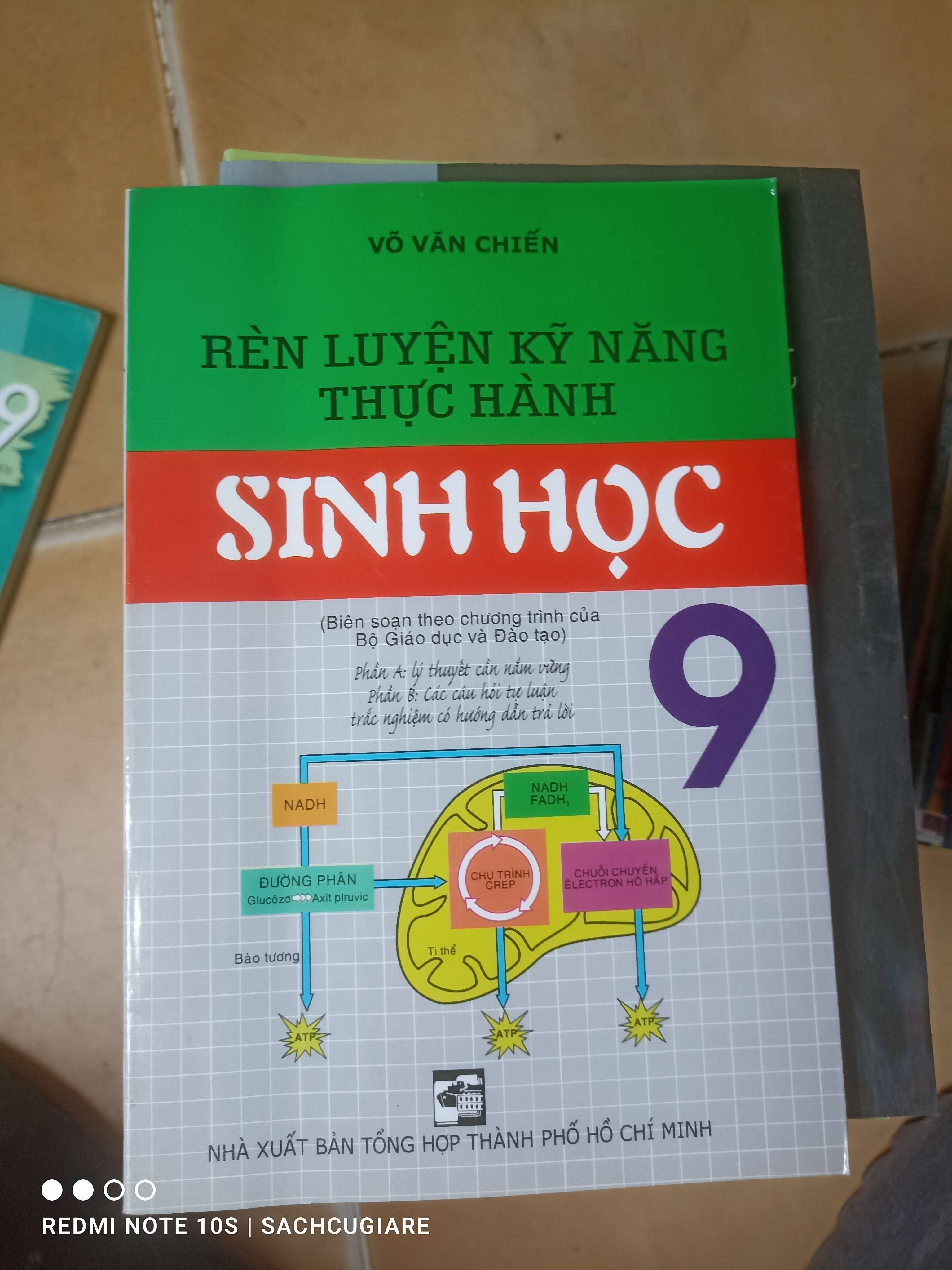 Rèn Luyện Kỹ Năng Thực Hành Sinh Học 9 (Biên Soạn Theo Chương Trình Của Bộ Giáo Dục Và Đào Tạo) - Võ Văn Chiến 2010 (Tham khảo - luyện thi) VAVO1304-AK3T2