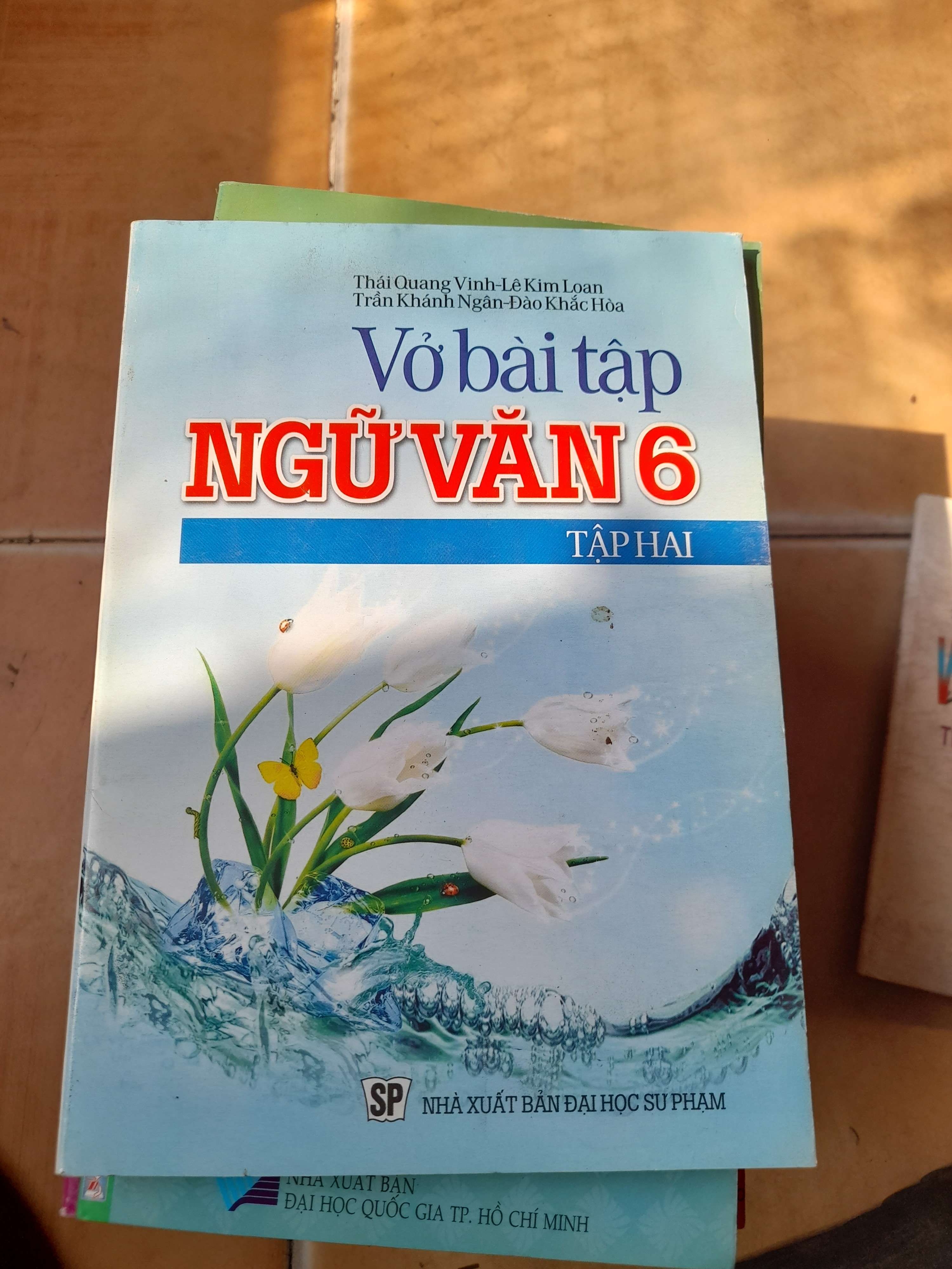 Vở Bài Tập Ngữ Văn 6 (Tập 2) - Thái Quang Vinh, Lê Kim Loan, Trần Khánh Ngân, Đào Khắc Hòa 2013 (Tham khảo - luyện thi) VAVO1304-AK3T3