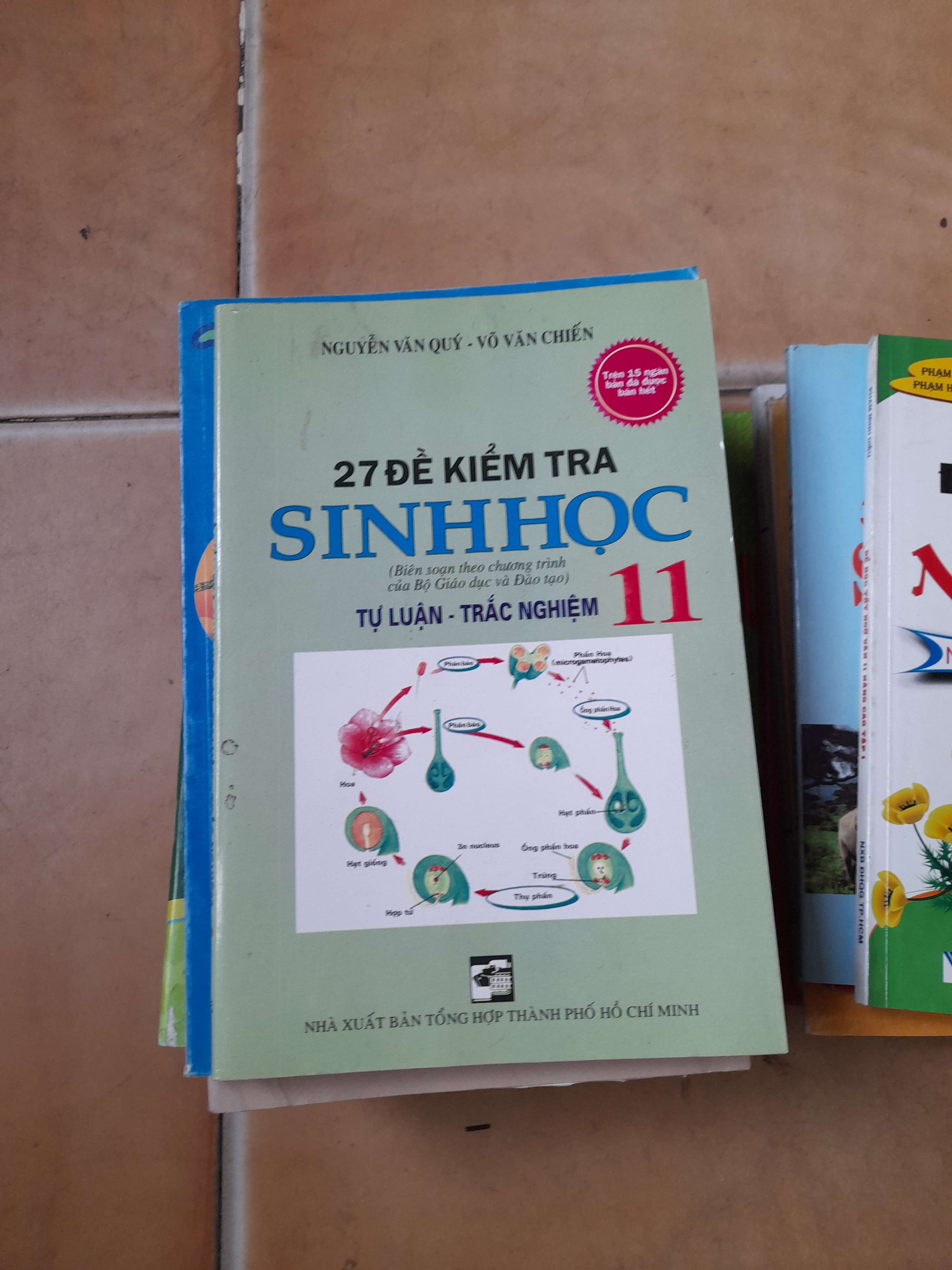 27 Đề Kiểm Tra Sinh Học 11 (Tự Luận - Trắc Nghiệm) - Nguyễn Văn Quý, Võ Văn Chiến 2008 (Tham khảo - luyện thi) VAVO1304-AK3ST1