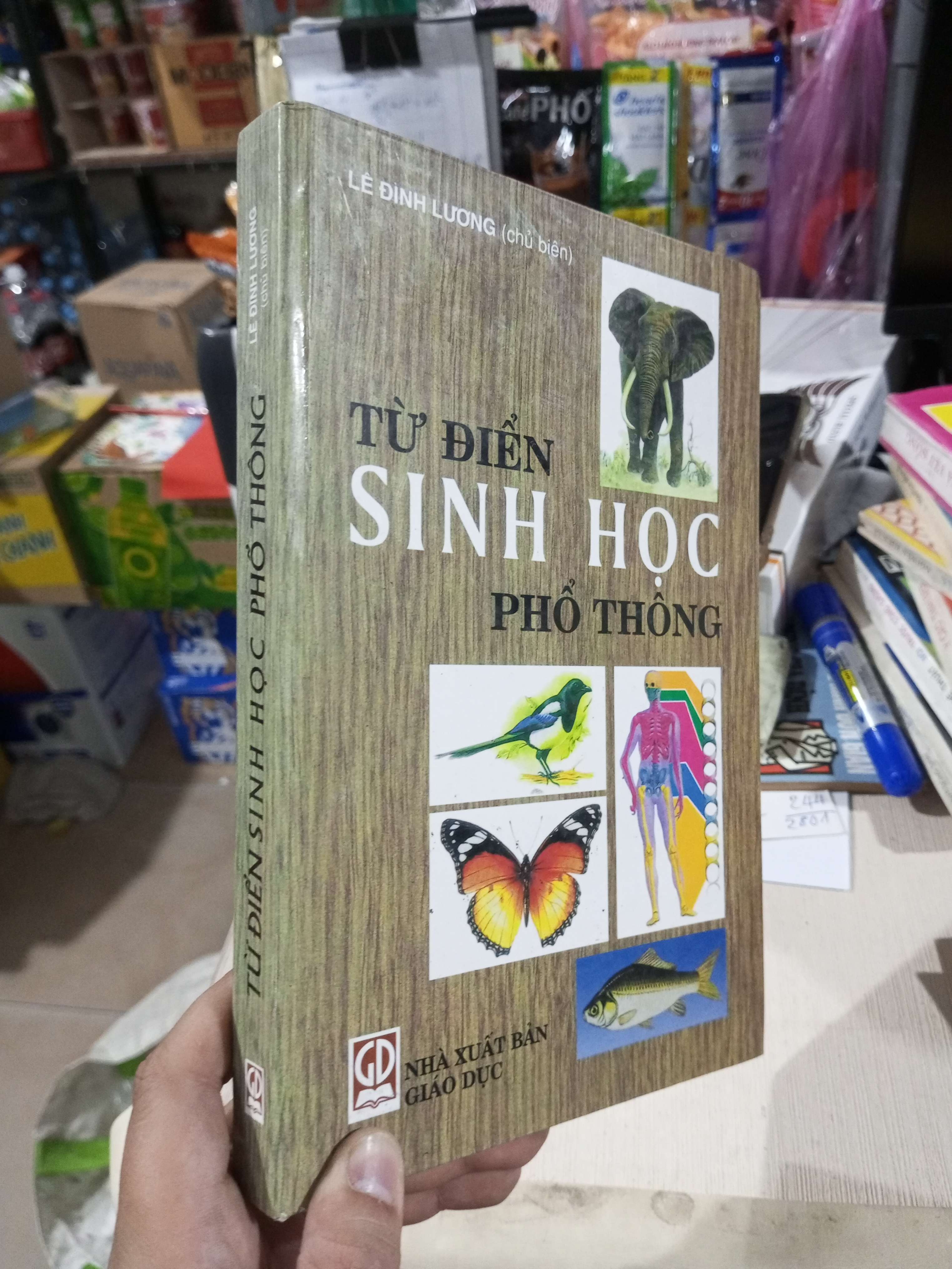 Từ Điển Sinh Học Phổ Thông - Lê Đình Lương 2002 mới 90% (Sách chuyên khảo, khảo cứu) HCM1304