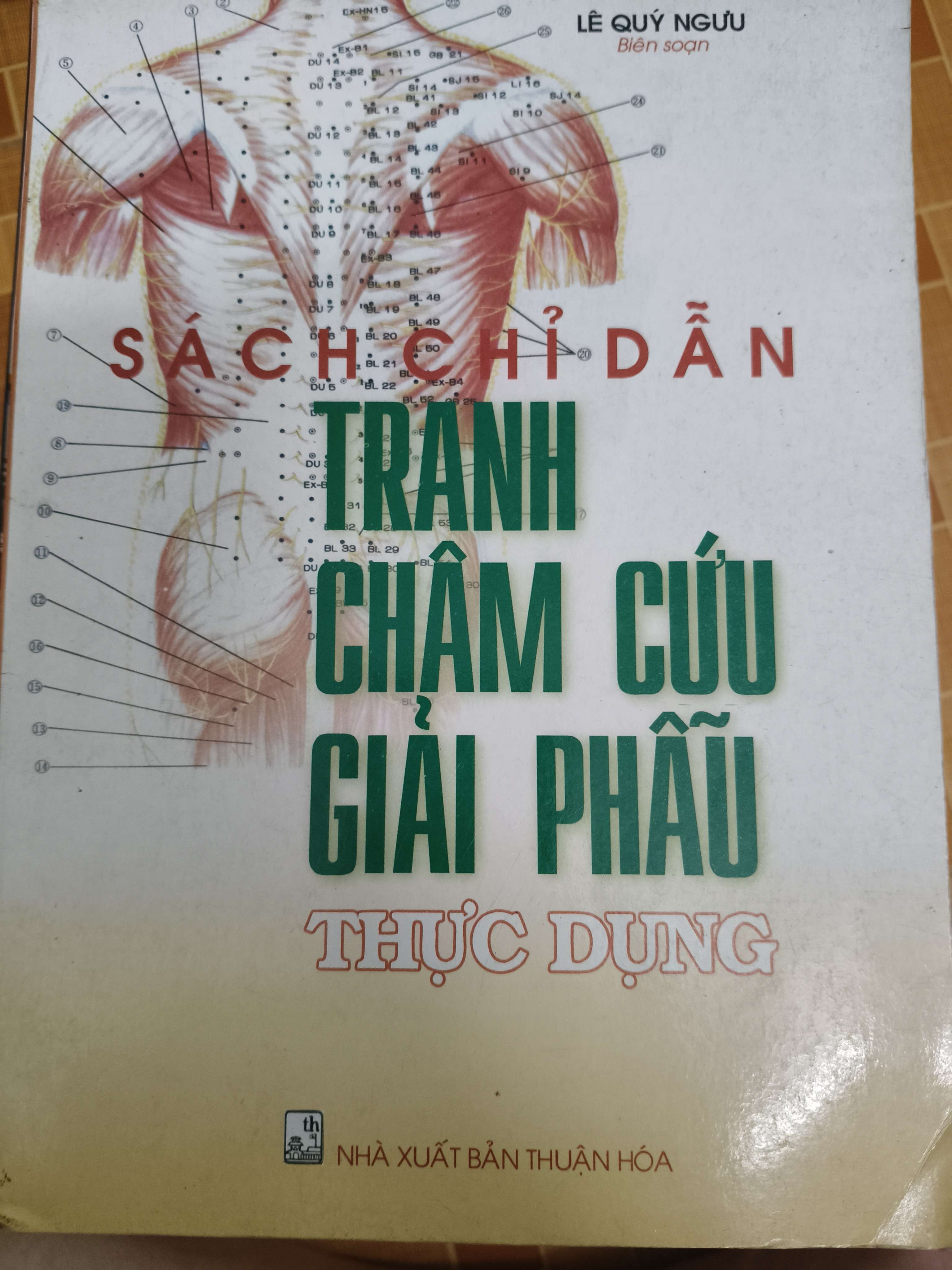 Sách chỉ dẫn tranh châm cứu giải phẫu thực dụng - 2000 - 132 trang (Sách Y học - Sức khỏe - Thể thao) ANTQ1304
