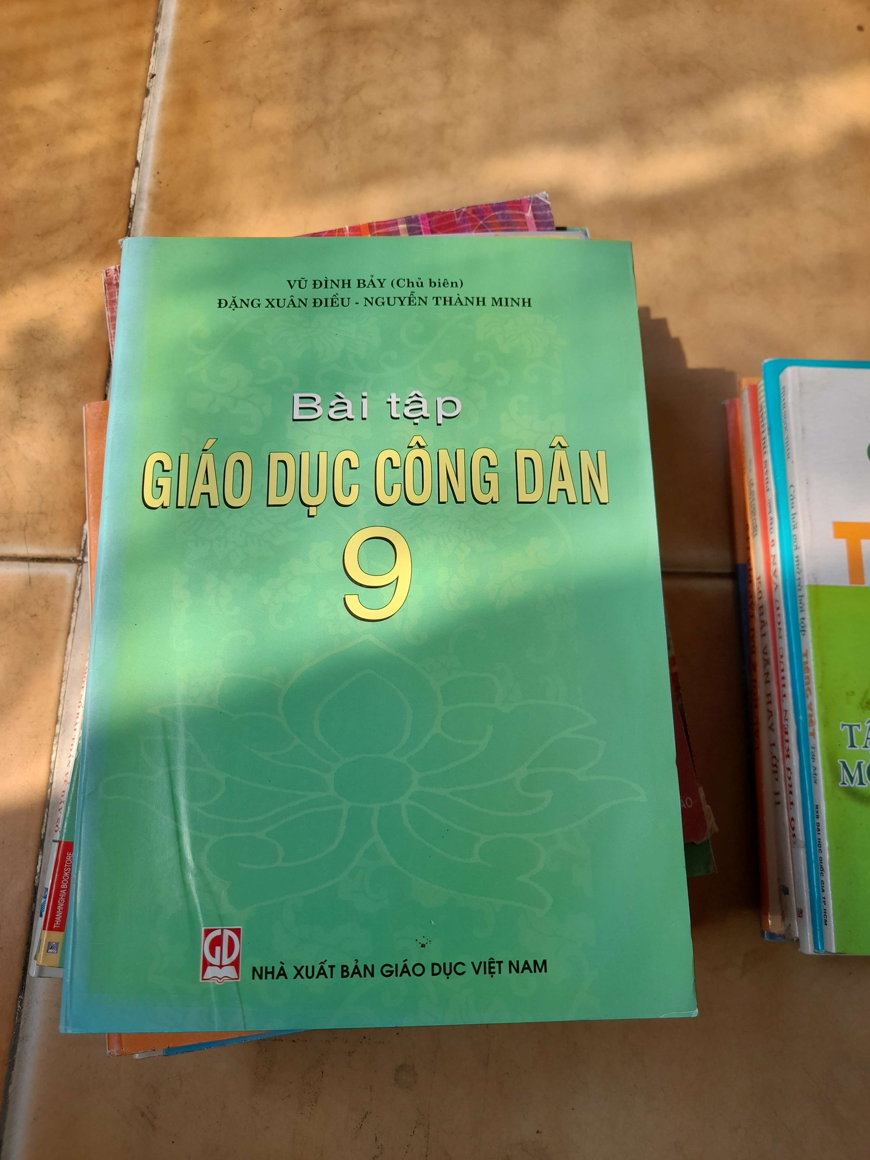 Bài Tập Giáo Dục Công Dân 9 - Vũ Đình Bảy, Đặng Xuân Điều, Nguyễn Thành Minh 2008 (Tham khảo - luyện thi) VAVO1304-AK3T3