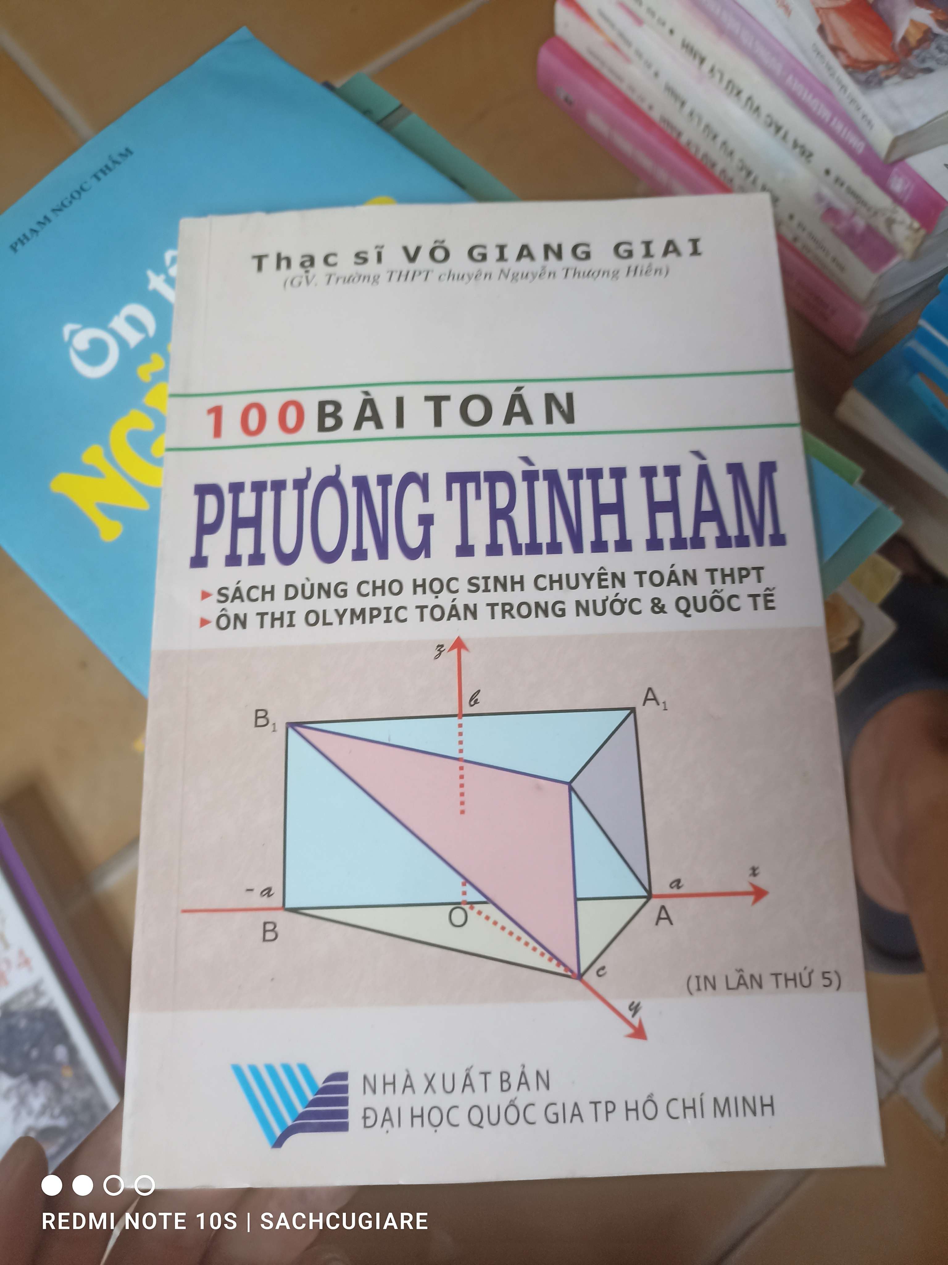 100 Bài Toán Phương Trình Hàm - Võ Giang Giai 2005 (Tham khảo - luyện thi) VAVO1304-AK3T3