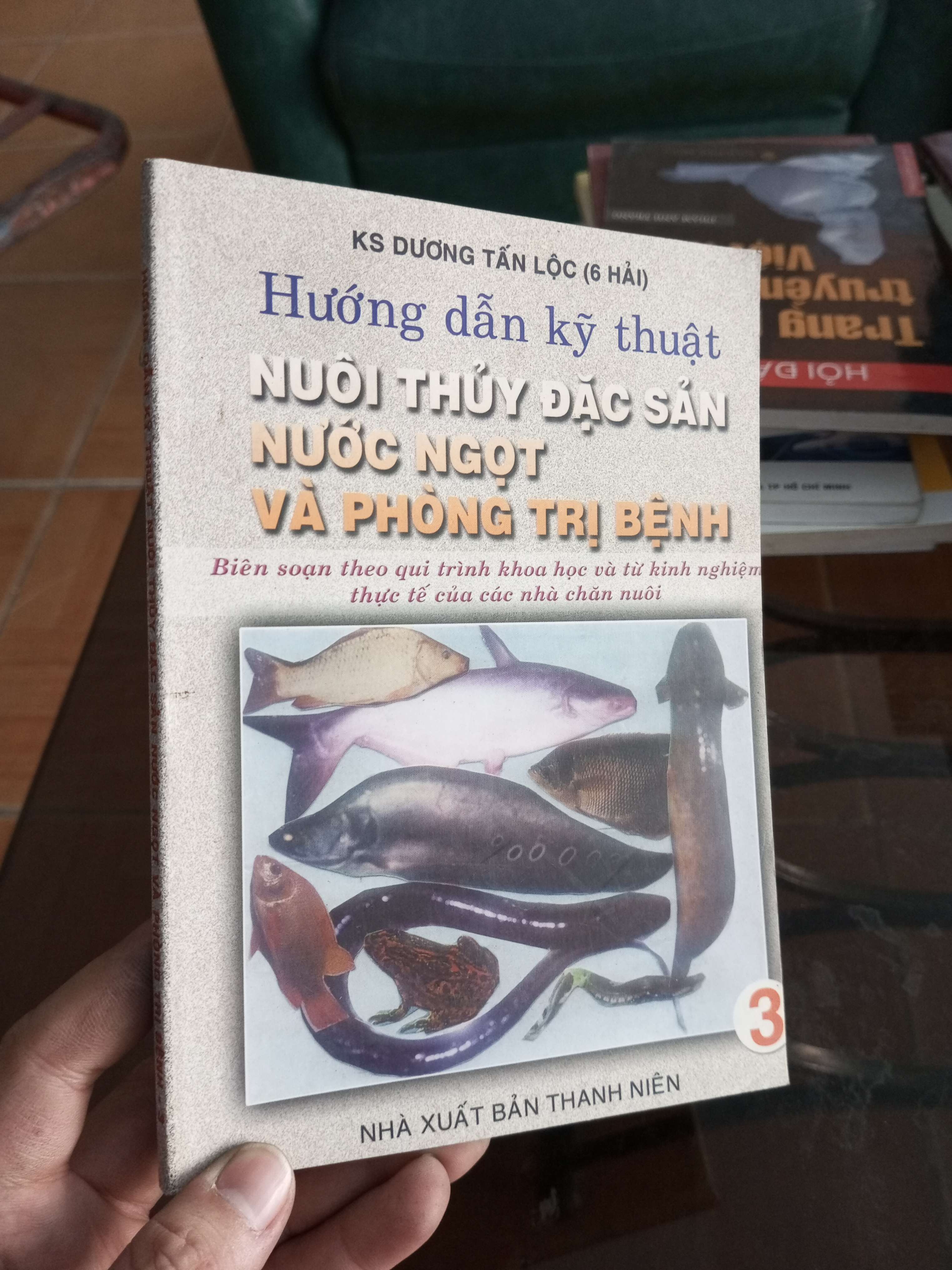 Hướng dẫn kỹ thuật nuôi thủy đặc sản nước ngọt và phòng trị bệnh - Tấn Lộc 2004 (Sách giáo khoa - giáo trình) VAVO1304-A0