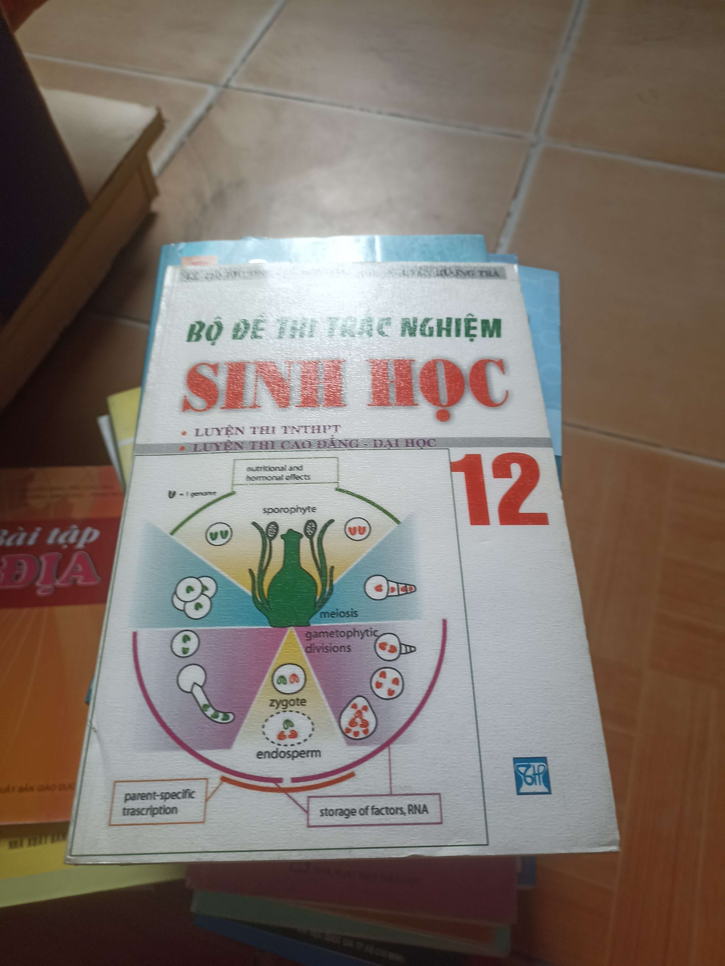 Bộ đề thi trắc nghiệm sinh học 12 2007 (Sách giáo khoa - giáo trình) VAVO1304-AK3ST3