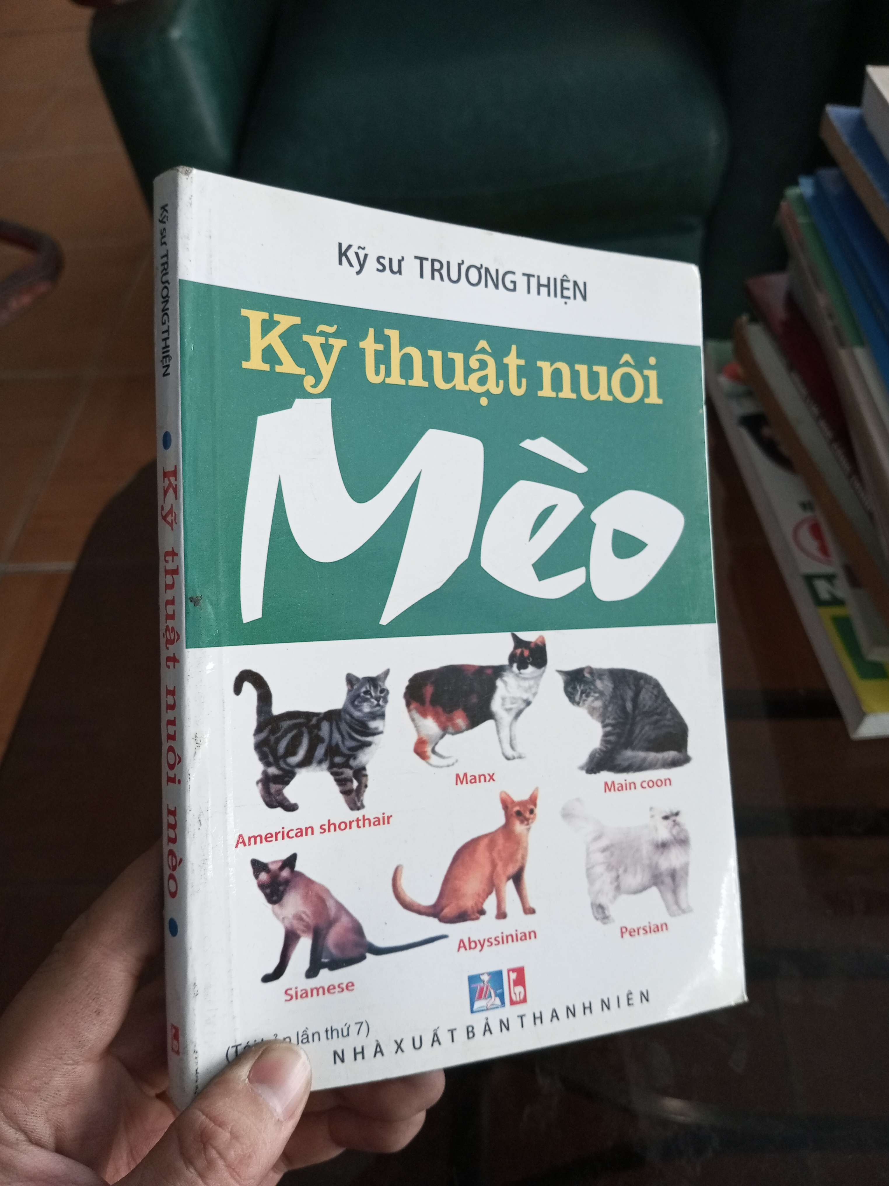 Kỹ thuật nuôi mèo - Trương Thiện 2008 (Sách giáo khoa - giáo trình) VAVO1304-A0