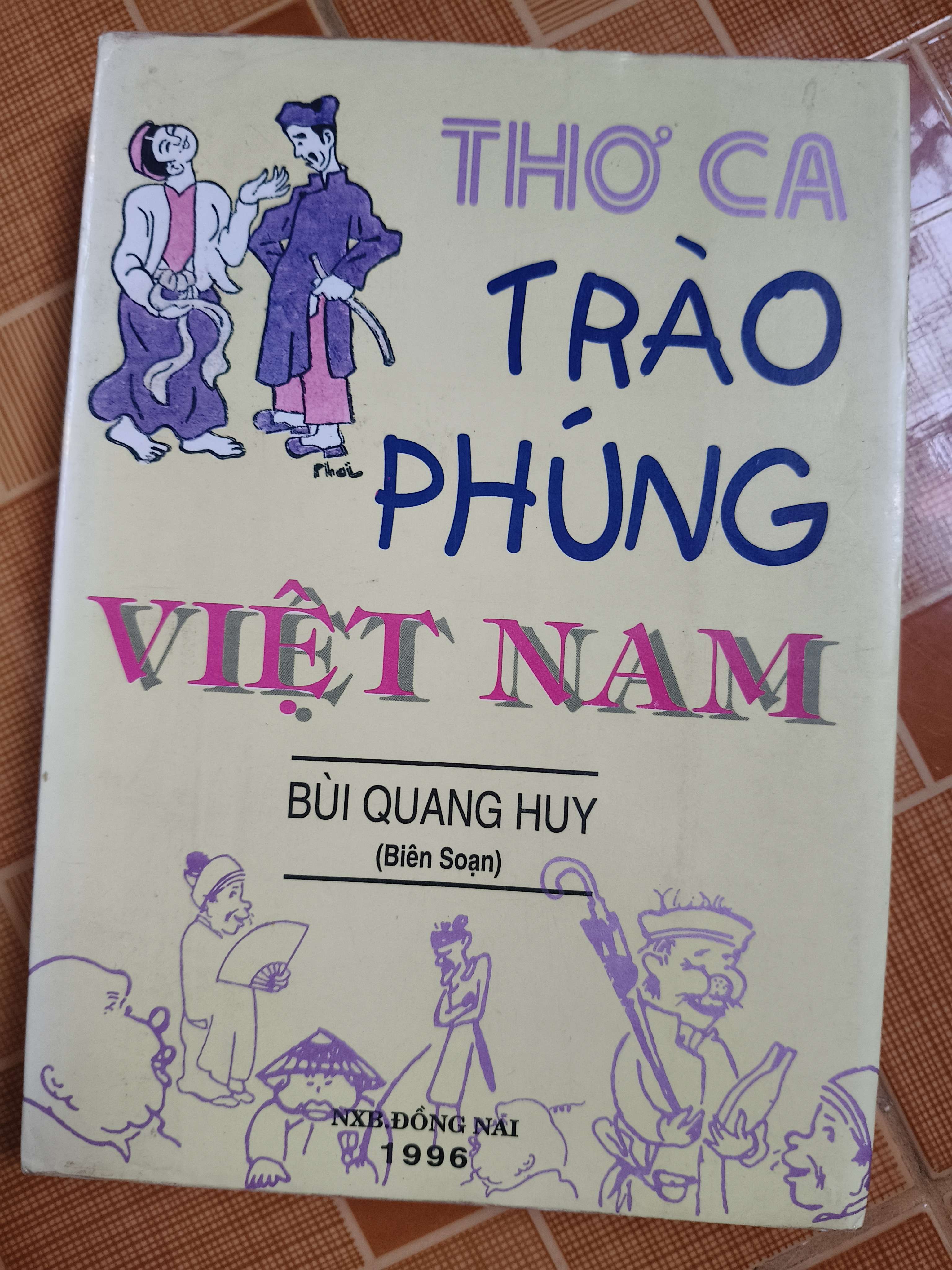 Thơ ca trào phúng Việt Nam - 1996 - 380 trang (Văn học Việt Nam) ANTQ1304