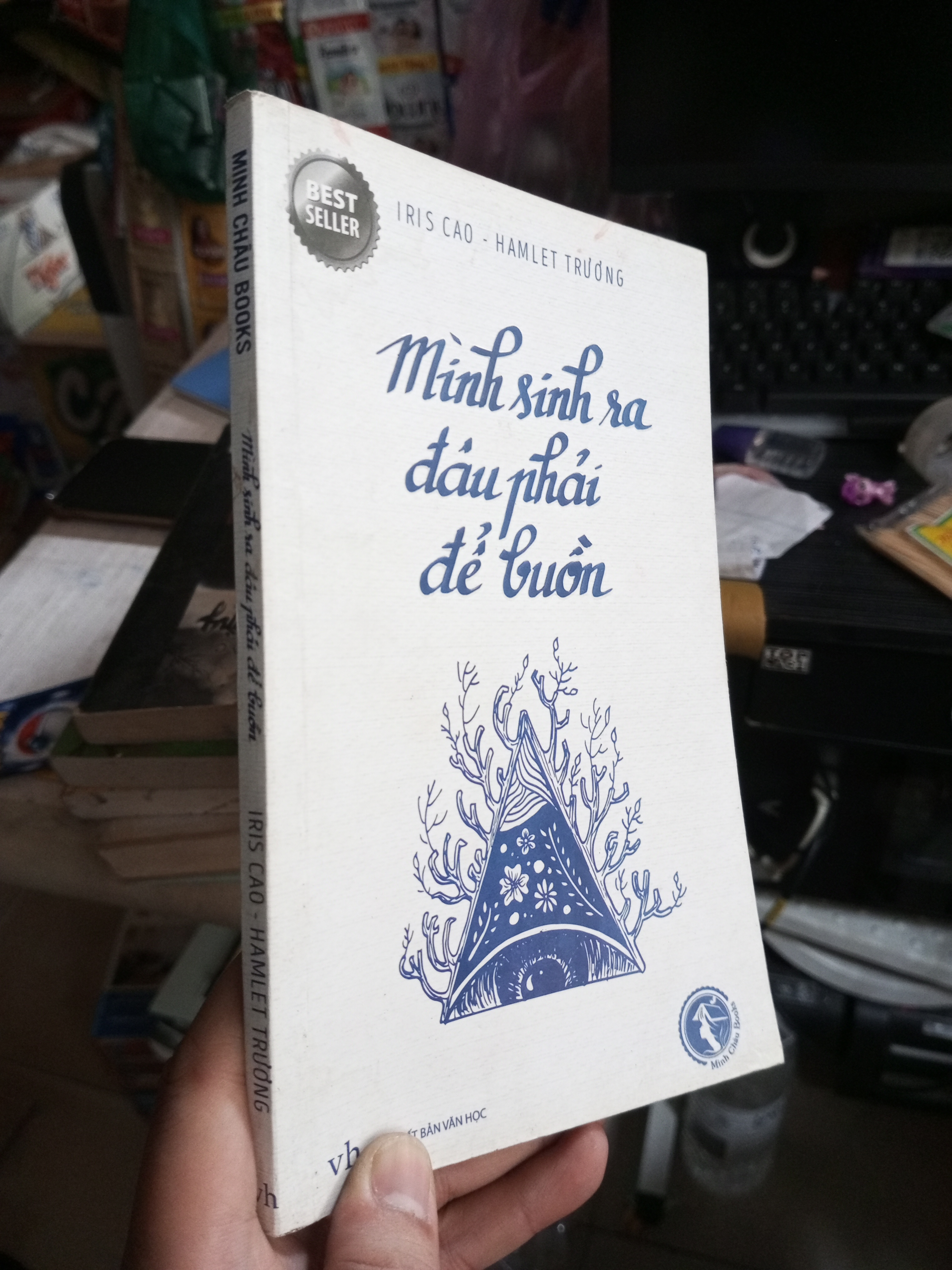 Mình sinh ra đâu phải để buồn - Iris Cao 2019 mới 80% ẫm ố nhẹ (Văn học Việt Nam) HCM1804 (NSX)