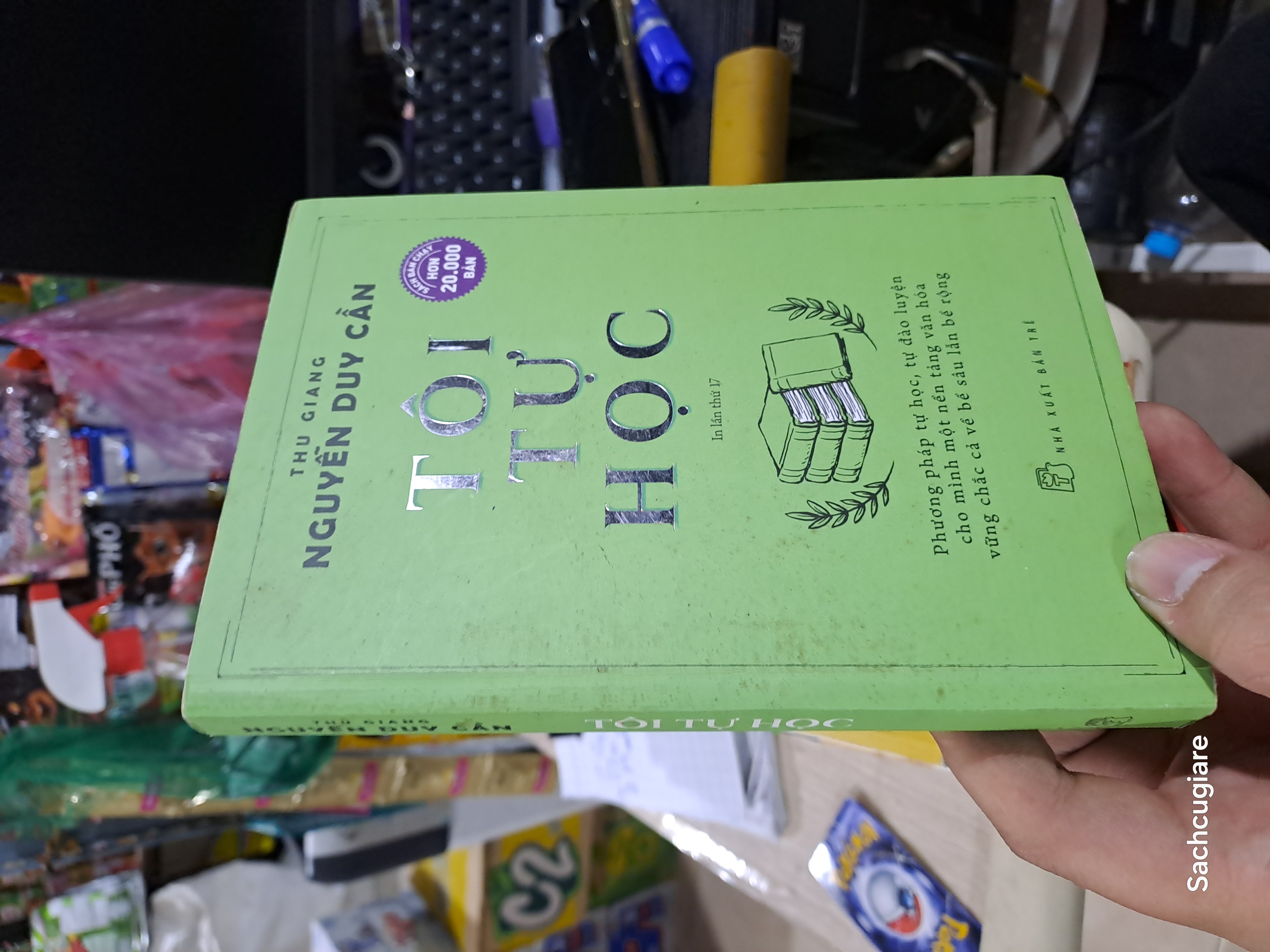 Tôi tự học - Nguyễn Duy Cần 2018 mới 80% ố (Sách kỹ năng) HCM1804