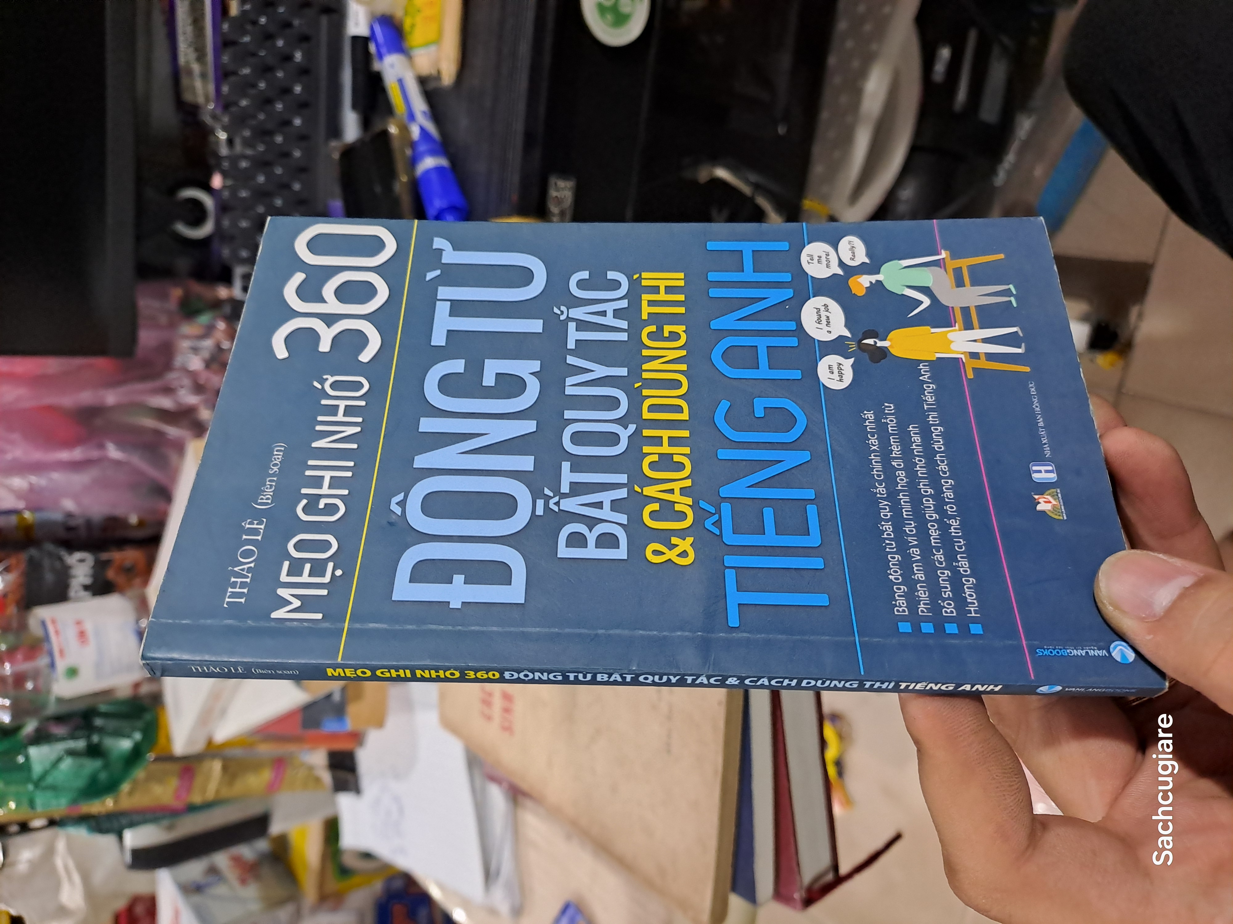 Mẹo ghi nhớ 360 động từ bất quy tắc và cách dùng thì tiếng Anh - Thảo Lê 2020 mới 90% (Sách tự học tiếng Anh) HCM1804 (NSX)