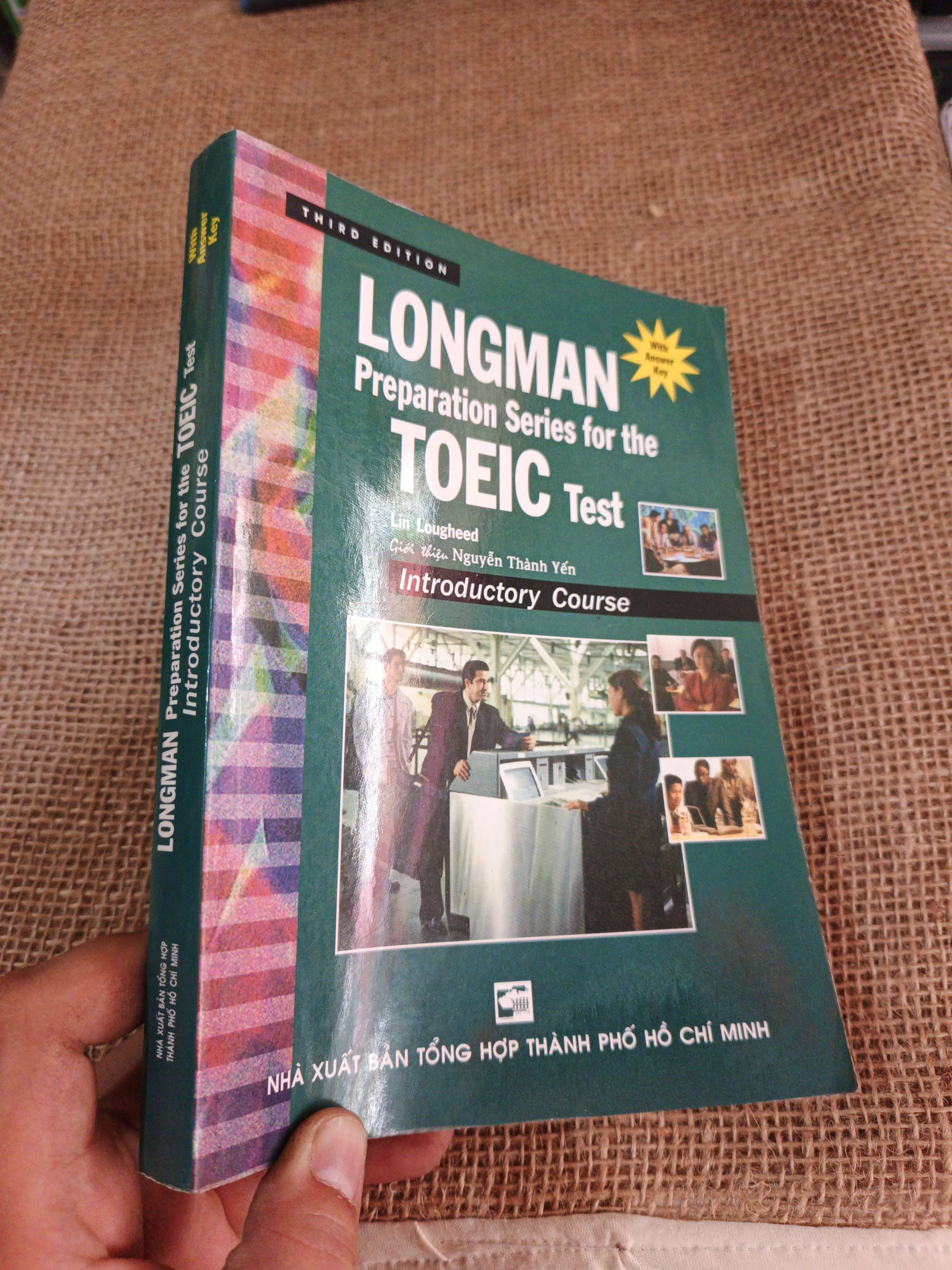 Longman Preparation Series for the TOEIC Test 2008 mới 80% ố (Sách tự học tiếng Anh) HLSC2404