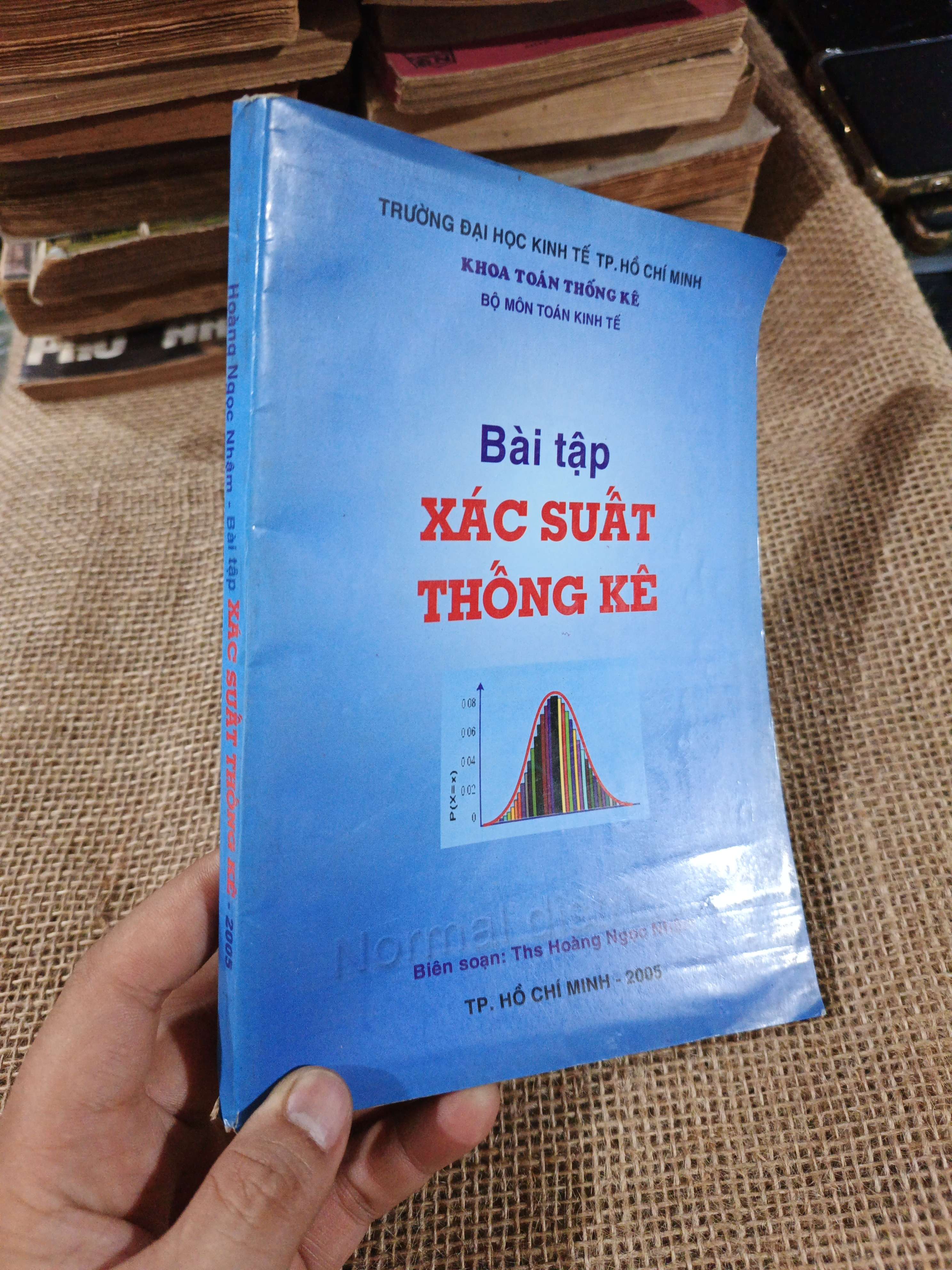 Bài tập xác suất thống kê mới 80% ố (Giáo khoa) HLSC2404 (NSX)