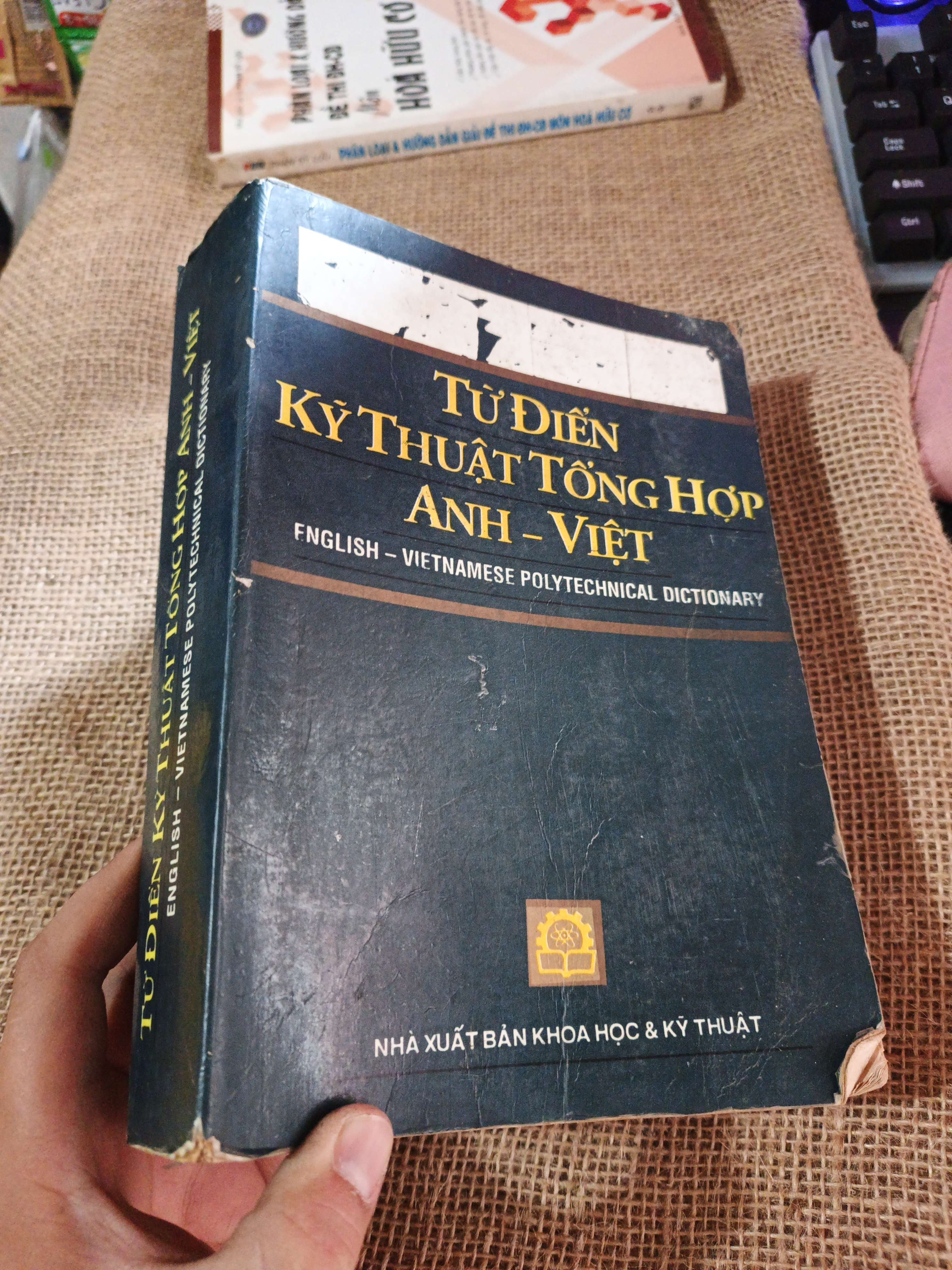 Từ Điển Kỹ Thuật Tổng Hợp Anh - Việt 1991 mới 80% ố chóc gáy (Từ điển) HLSC2404