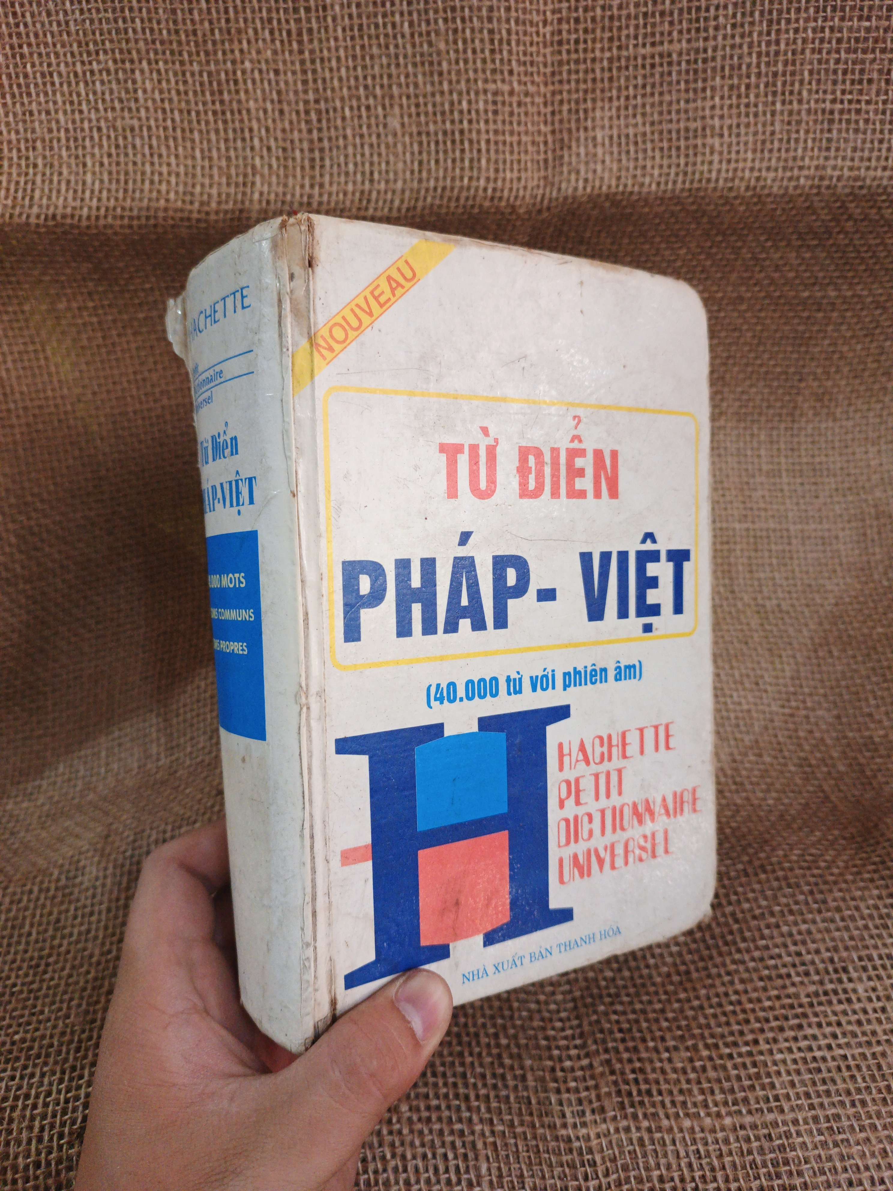Từ điển Pháp-Việt 1995 mới 80% ố rách gáy (Từ điển) HLSC2404