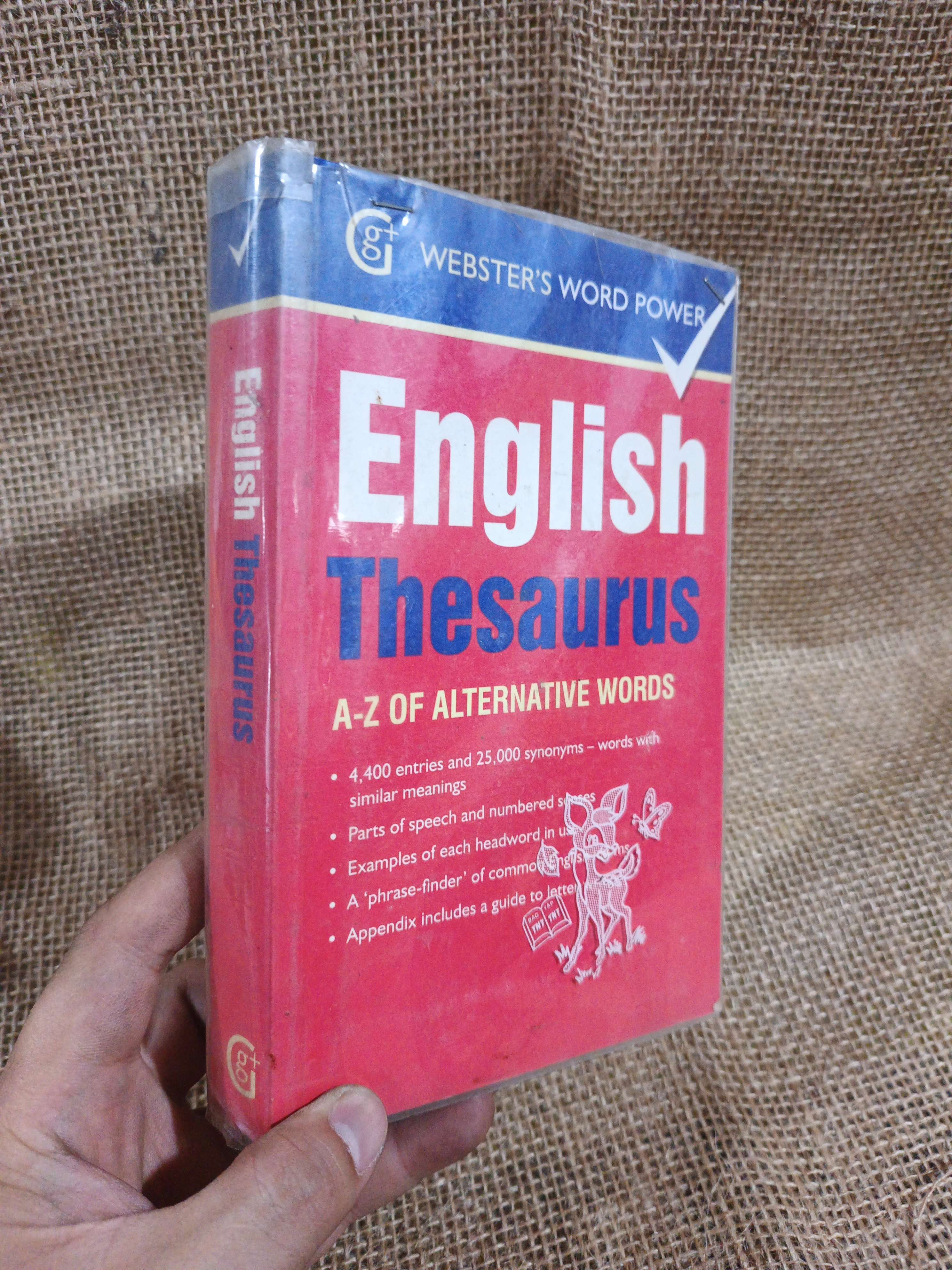 English Thesaurus mới 80% ố (Từ điển) HLSC2404 (NSX)