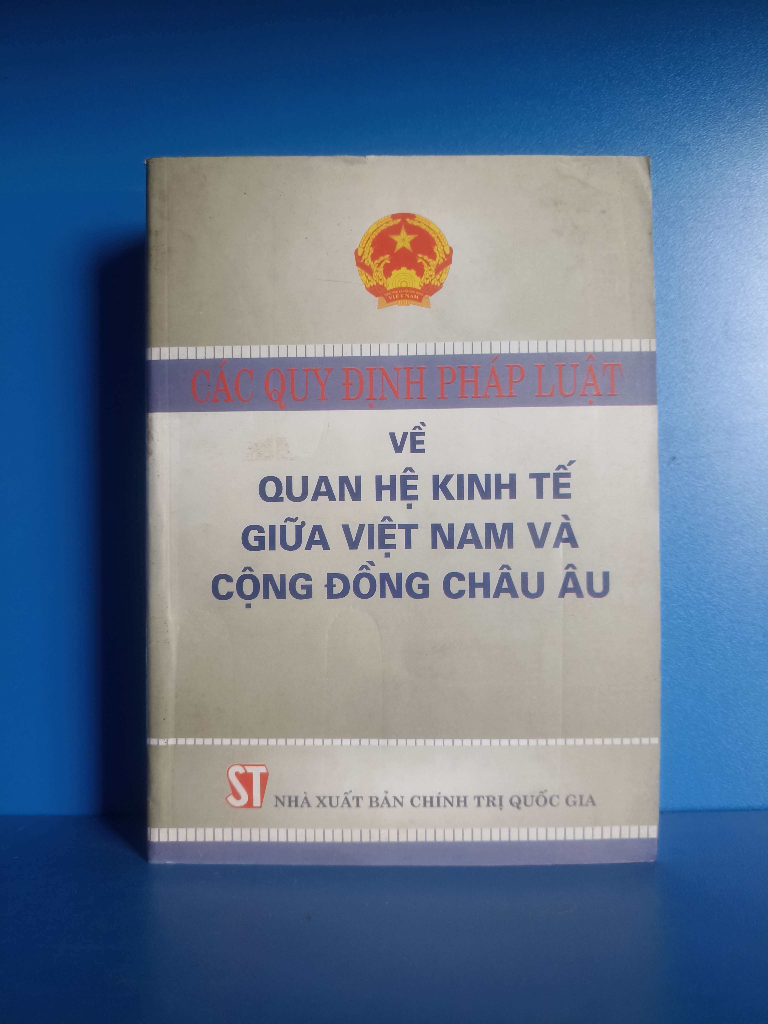 Về quan hệ kinh tế giữa Việt Nam và cộng đồng Châu Âu (Sách giáo khoa - giáo trình) VAVO