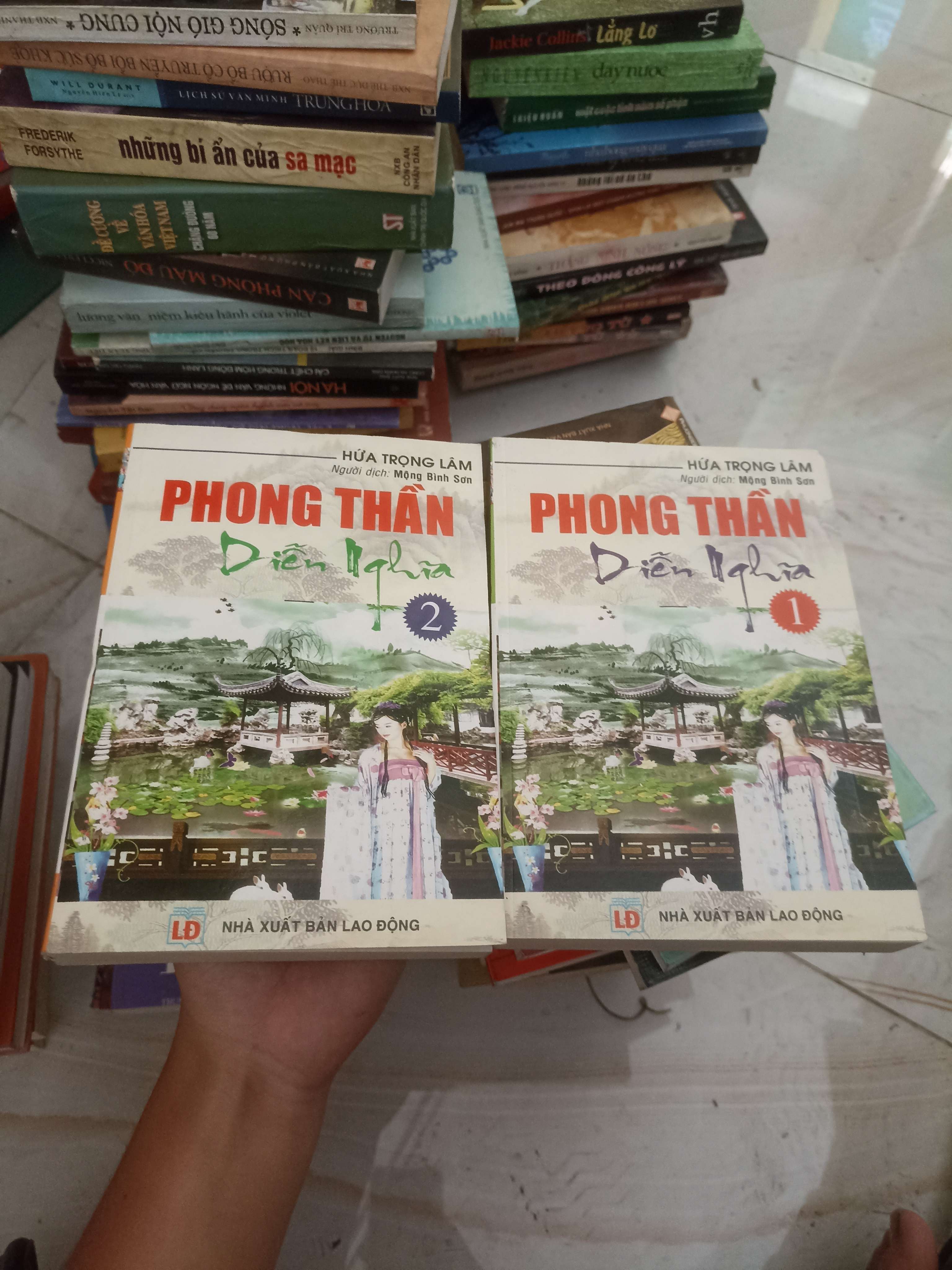 Phong thần diễn nghĩa (Bộ 2 tập) - Hứa Trọng Lâm (Văn học nước ngoài) VAVO