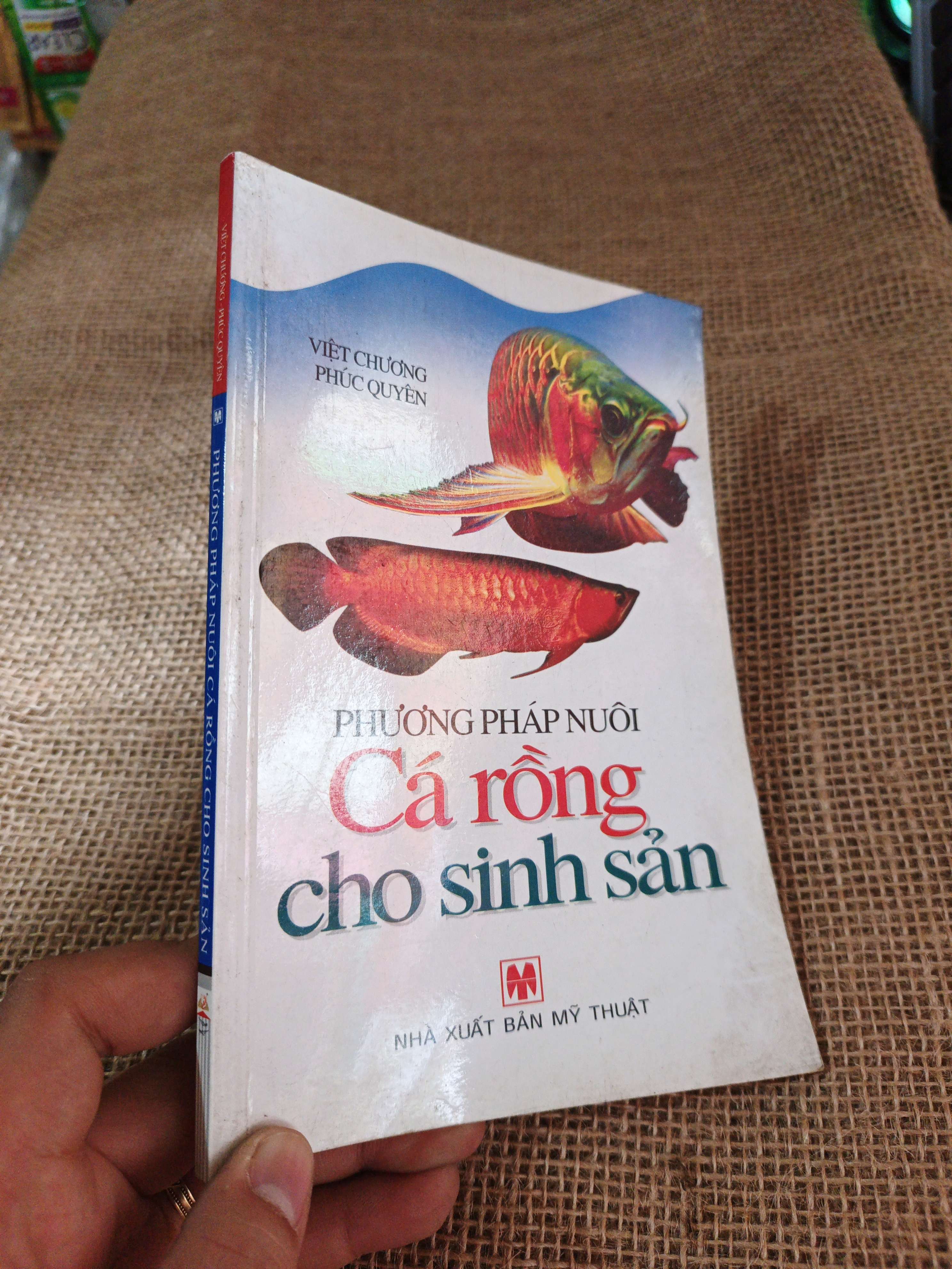 Phương pháp nuôi Cá Rồng cho sinh sản - Việt Chương, Phúc Quyền 2011 mới 80% ố(Sách kiến thức tổng hợp) HLSC2404 (NSX)