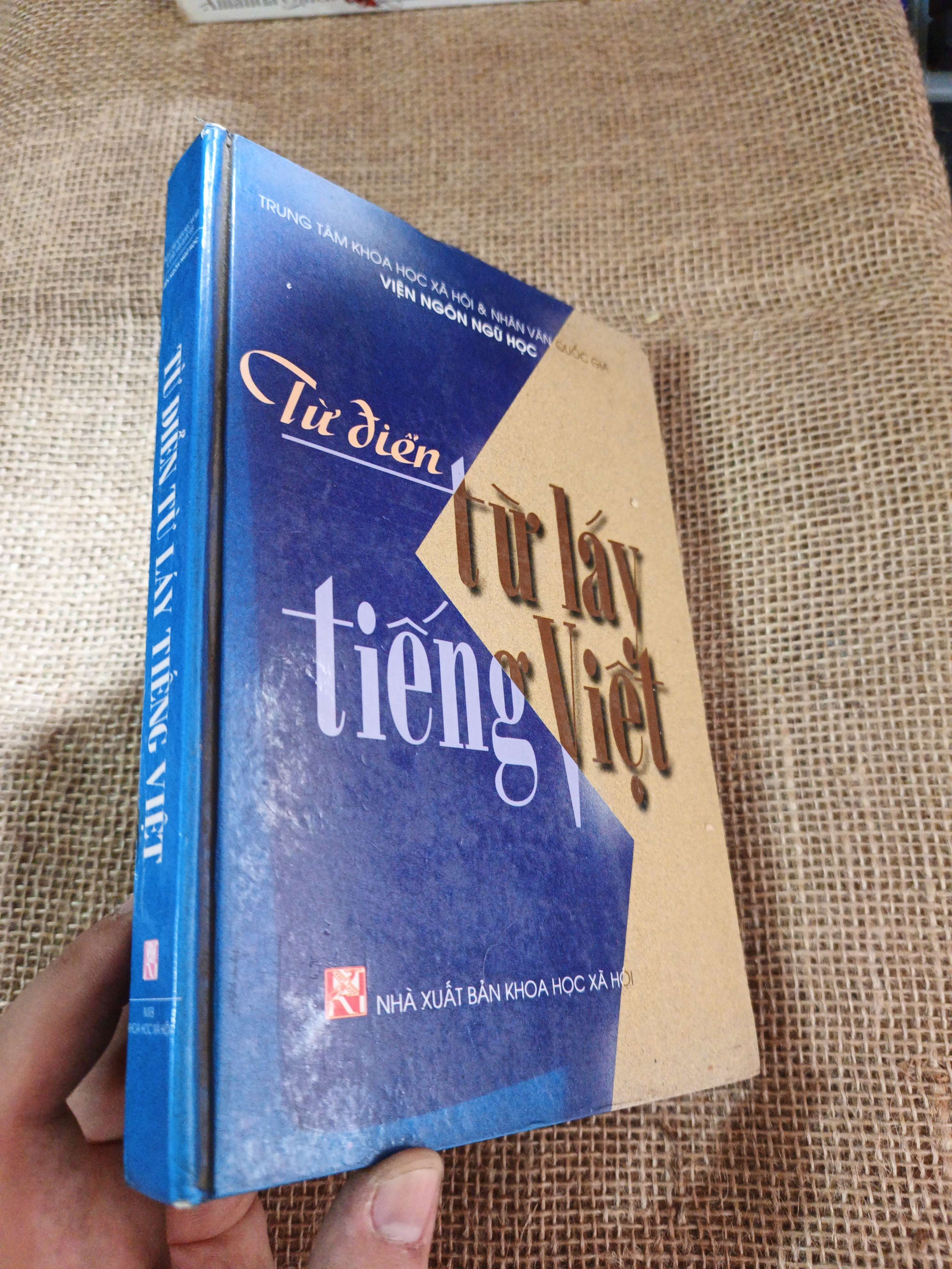 Từ điển từ láy Tiếng Việt 1998 mới 80% ố bìa cứng(Từ điển) HLSC2404