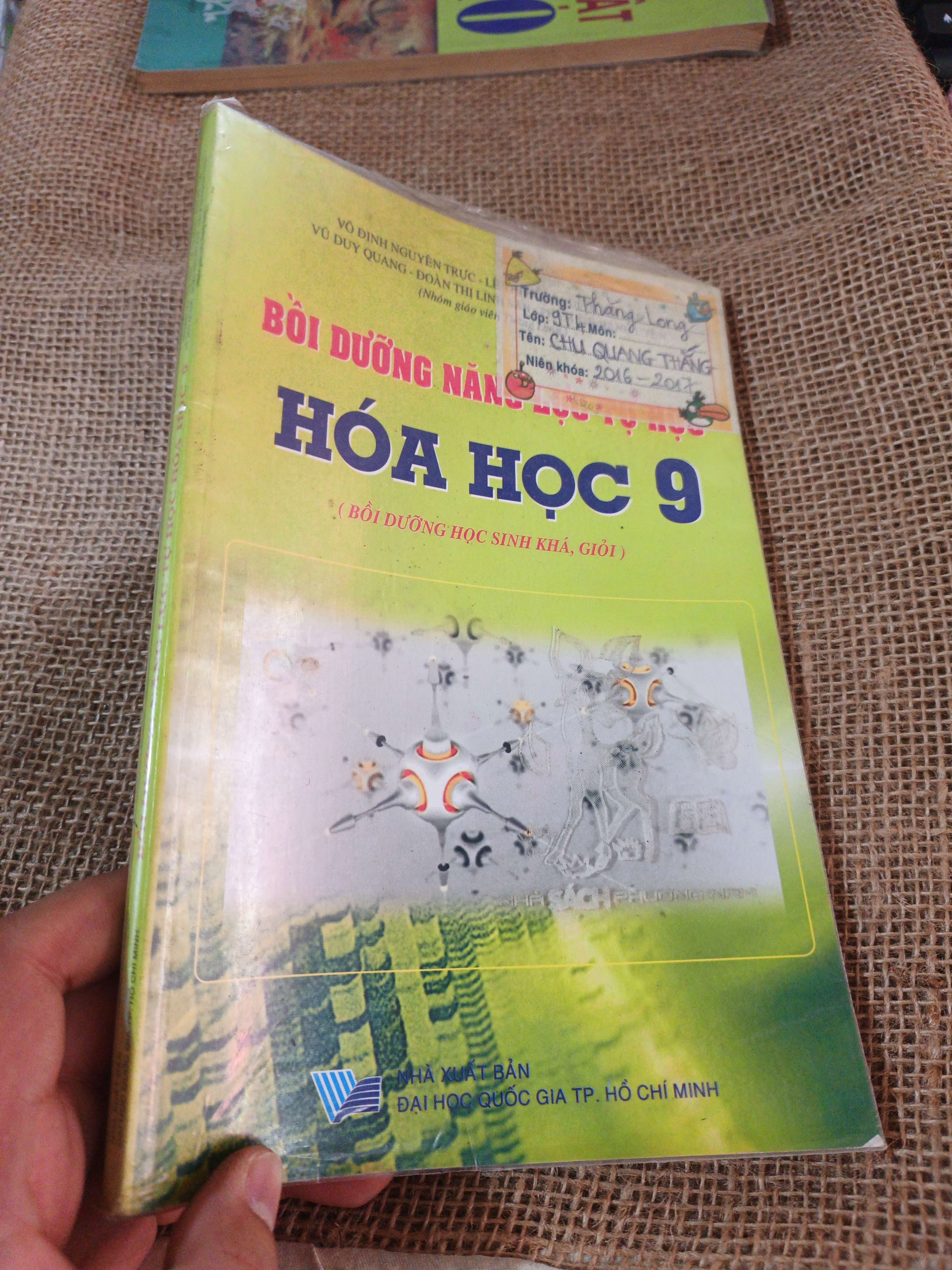Bồi dưỡng năng lực tư học HÓA HỌC 9 2015 mới 80% (Giáo khoa) HLSC2404