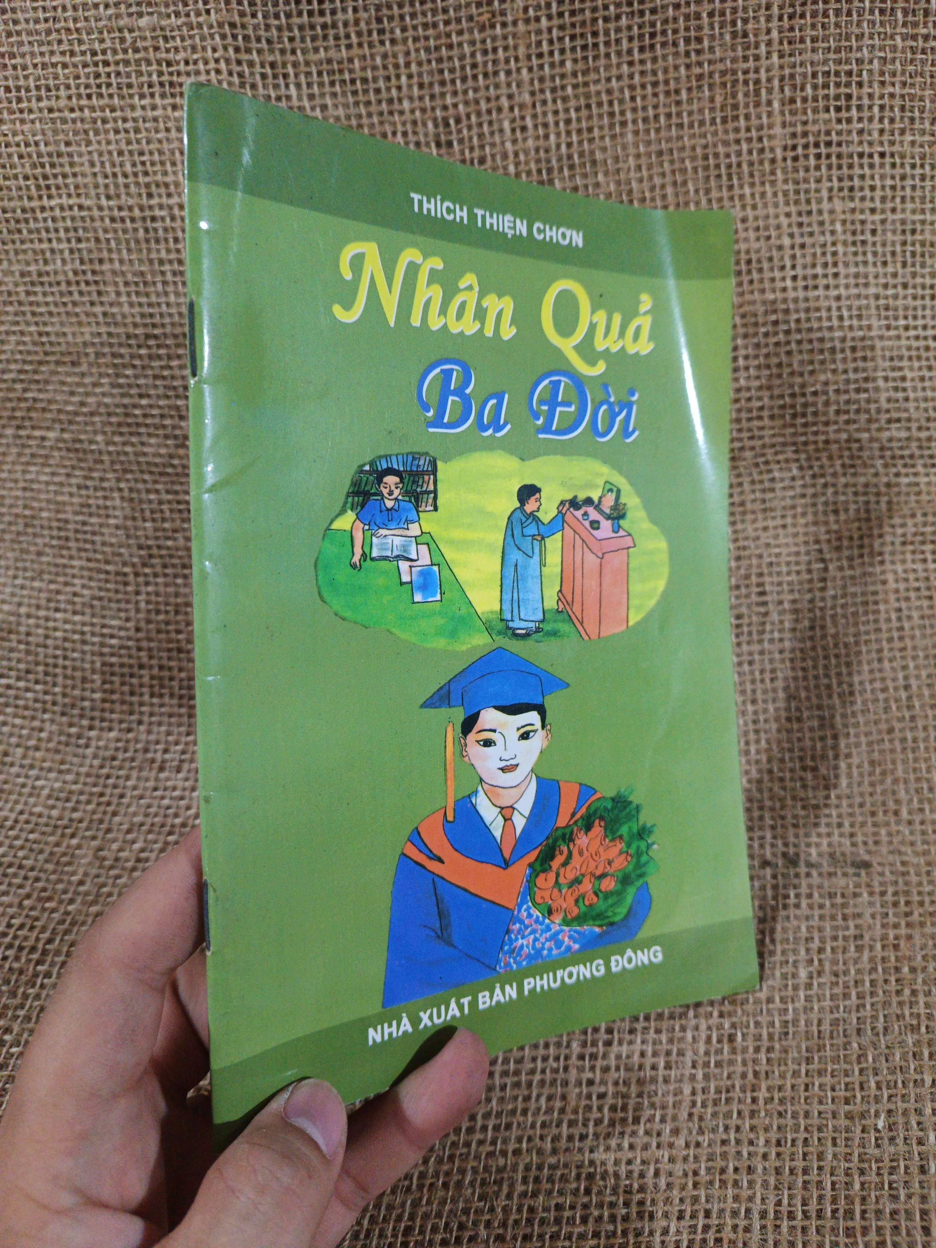 Nhân quả ba đời - Thích Thiện Chơn mới 90% (Phật giáo) HCM060526
