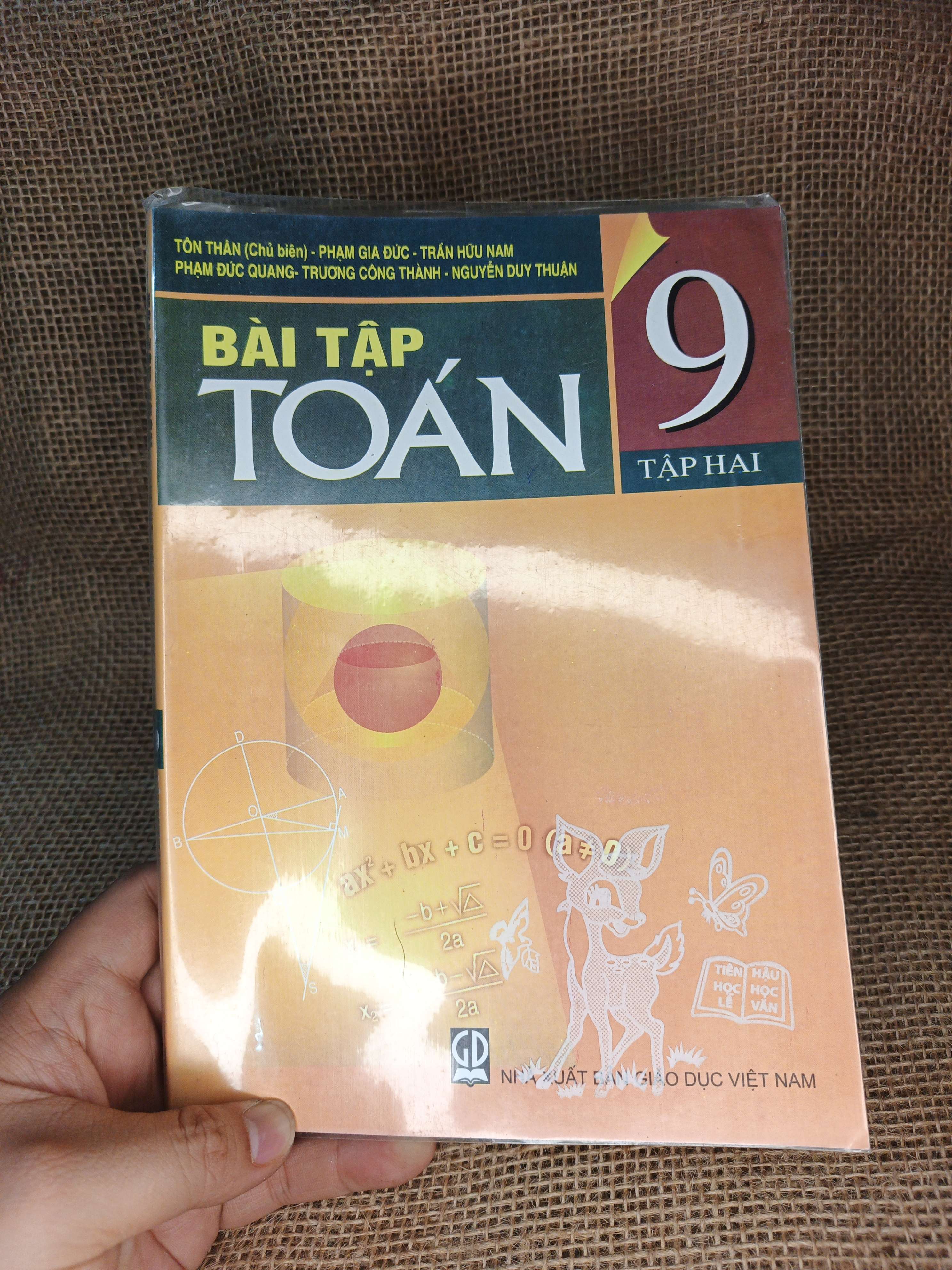 Bài tập toán 9 tập hai 2018 mới 80% (Sách giáo khoa - giáo trình) HCM060526