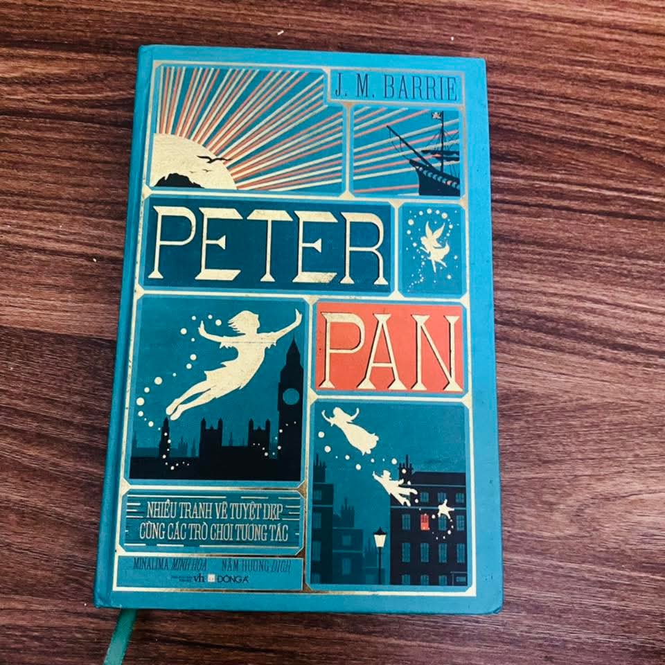 Peter Pan bìa cứng, trang lót có rách phía trên như hình (Văn học nước ngoài) NBHT060526