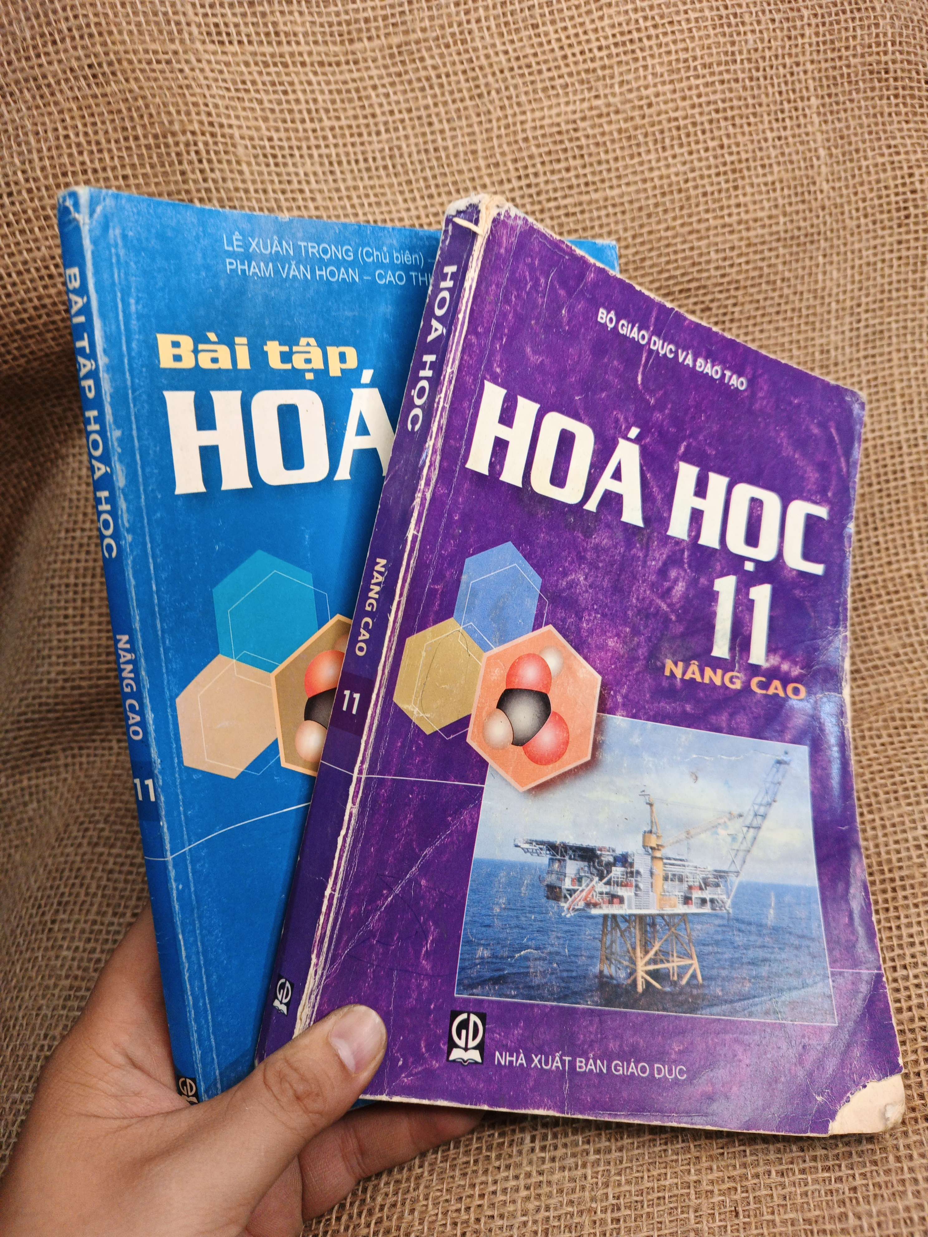 Combo Hoá học và Bài tập Hoá học 11 nâng cao 2009 mới 80% (Sách giáo khoa - giáo trình) HCM060526