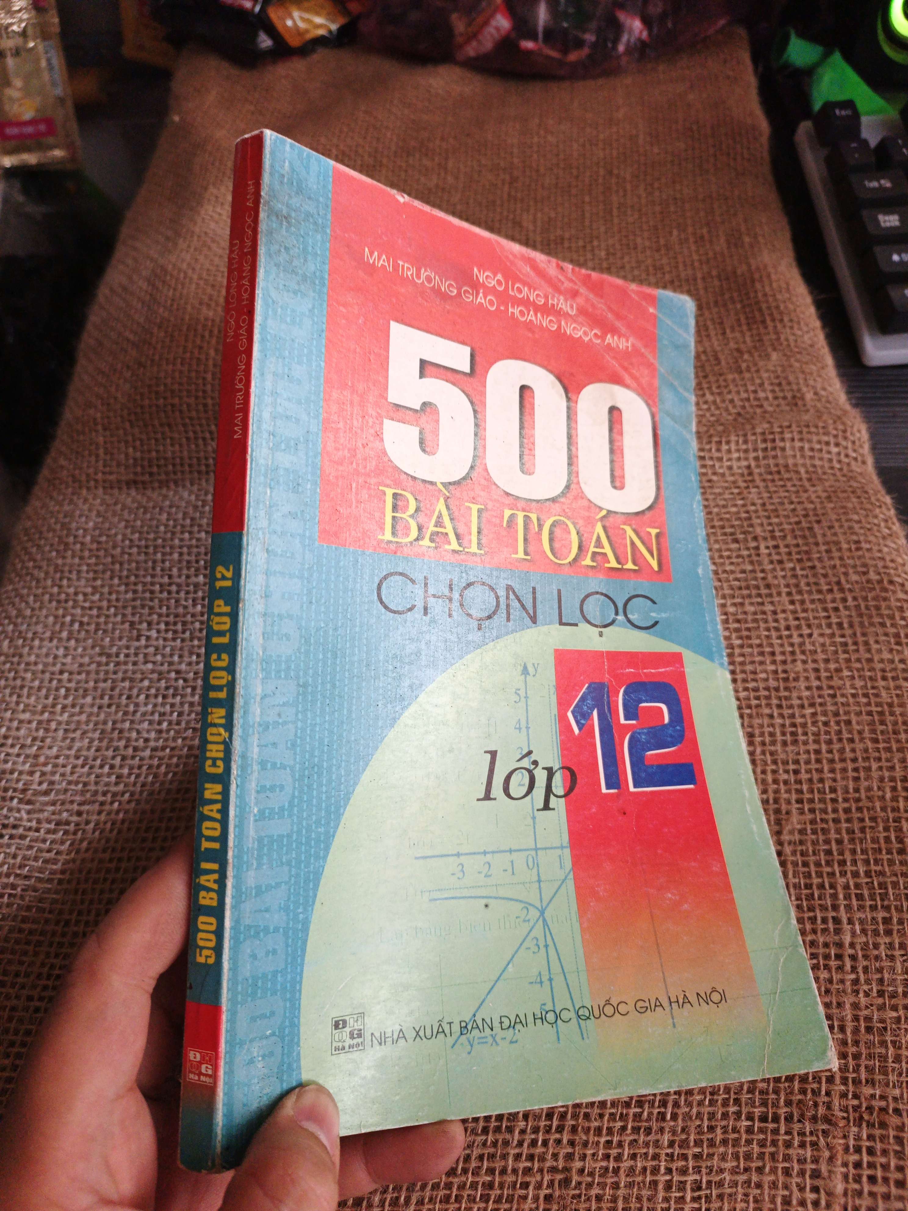 500 bài toán chọn lọc lớp 12 - Ngô Long Hậu 2008 mới 80% (Sách giáo khoa - giáo trình) HLSC060526