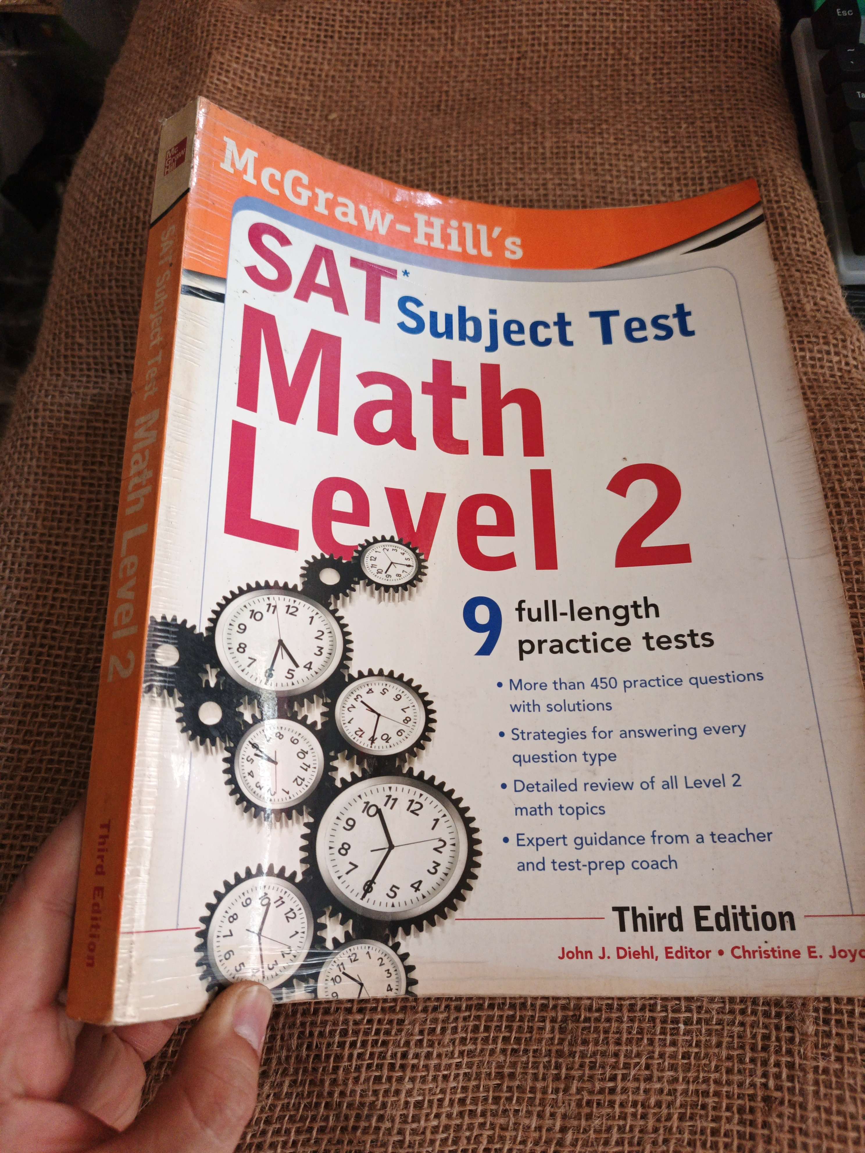 SAT Math Level 2 Subject Test - McGraw Hills mới 80% ố (Sách tự học tiếng Anh) HLSC060526 (NSX)