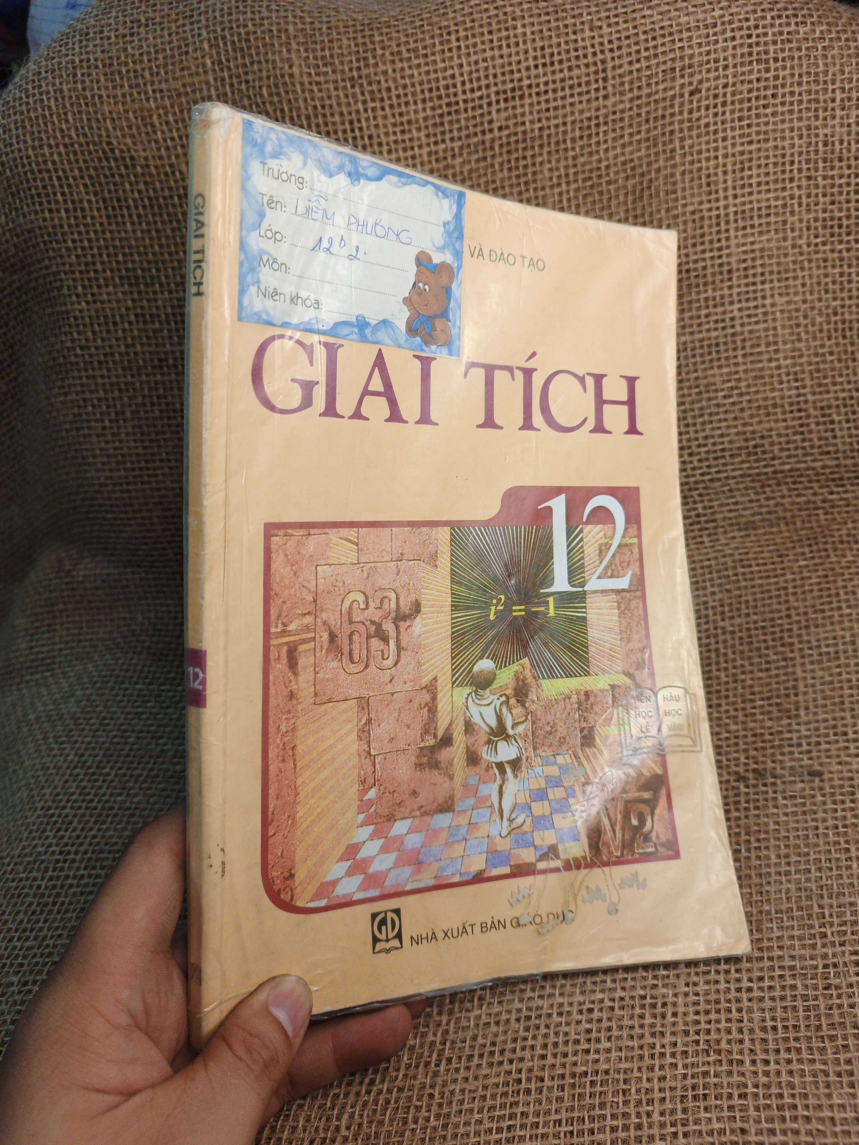 Giải tích 12 2008 mới 80% (Sách giáo khoa - giáo trình) HCM060526