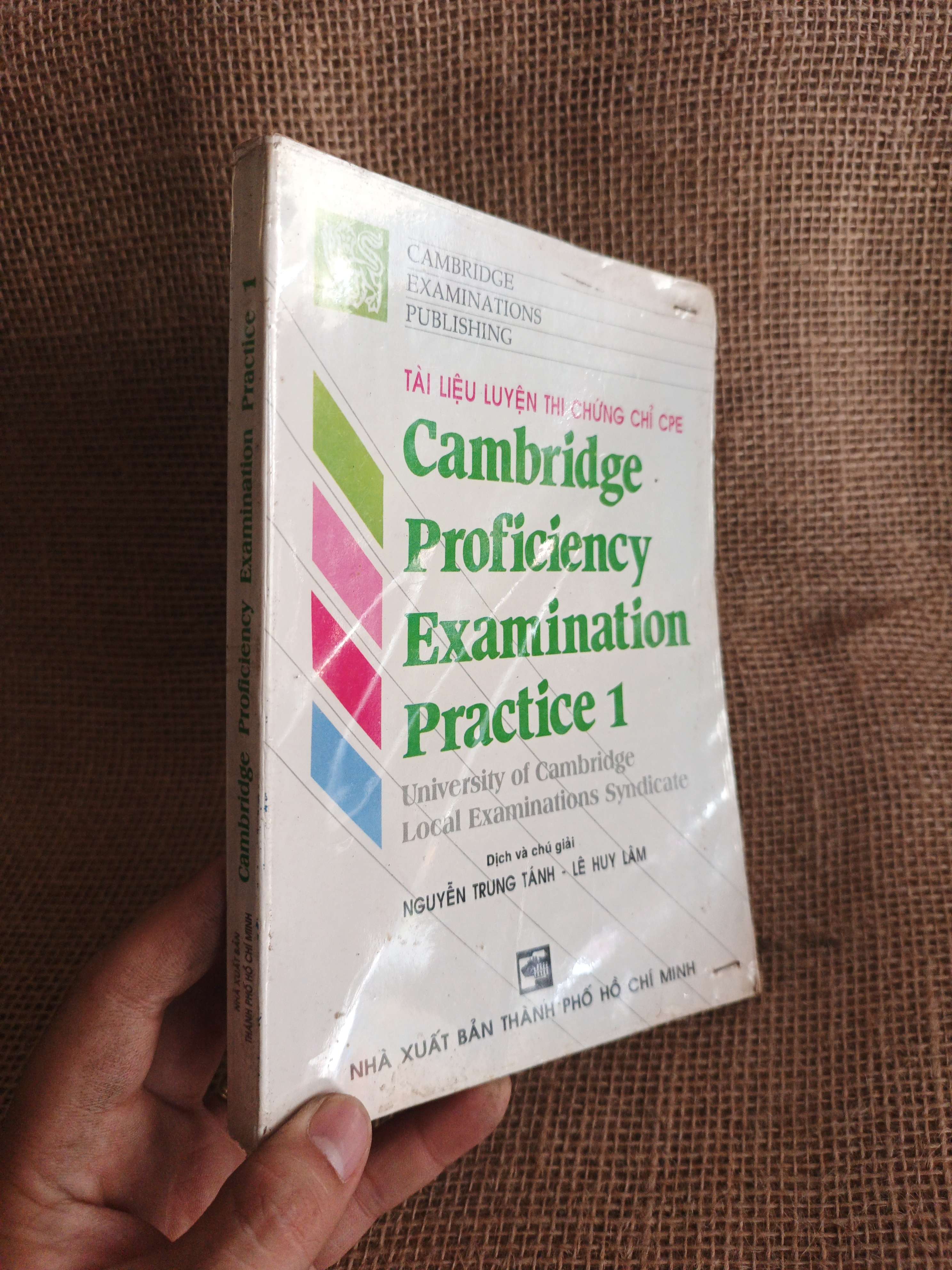 Cambridge Proficiency Examination Practice 1 1997 mới 80% (Sách tự học tiếng Anh) HCM060526