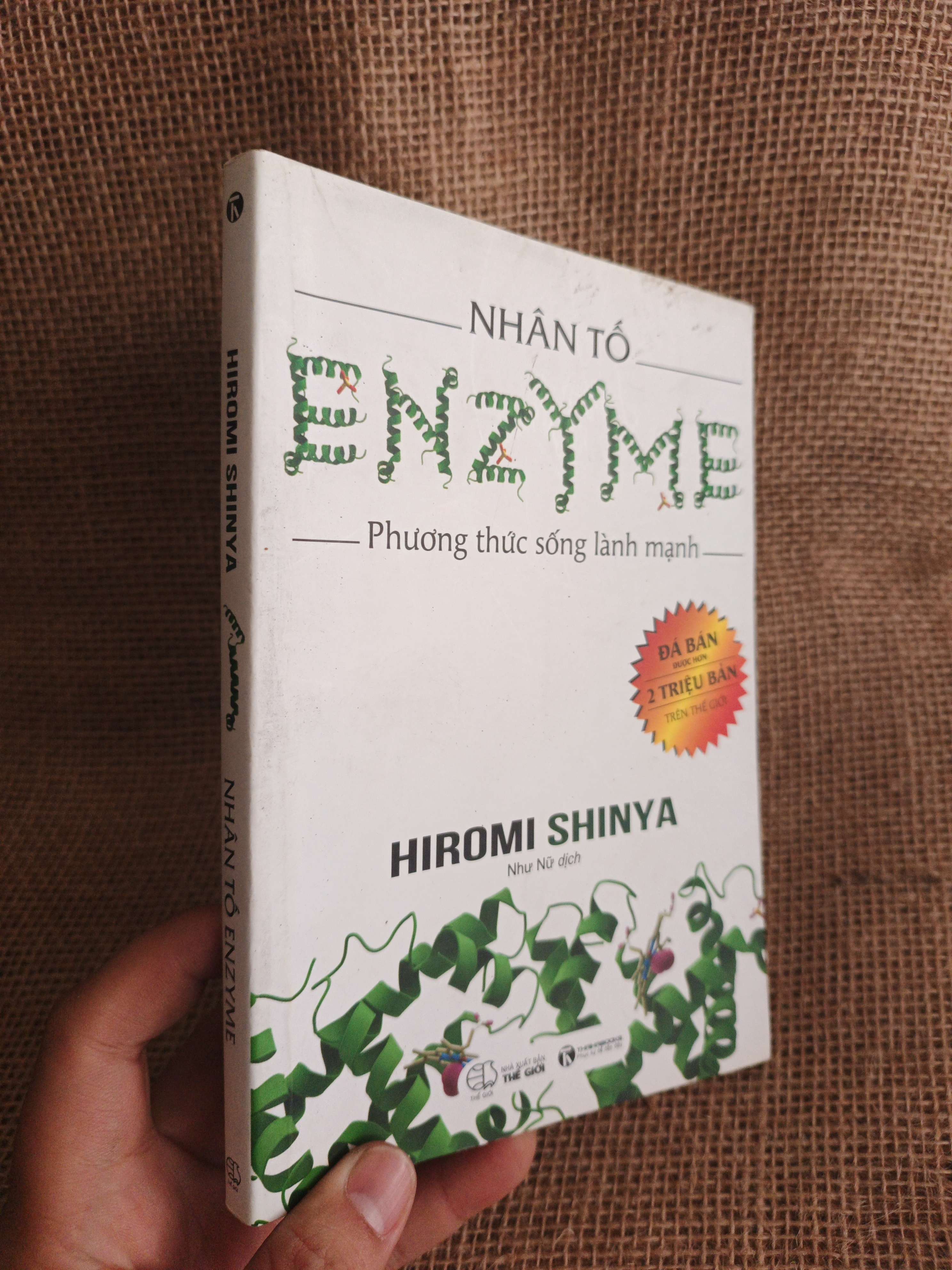 Nhân tố ENZYM: Phương thức sống lành mạnh - Hiromi Shinya sách in (Sách Y học - Sức khỏe - Thể thao) HCM060526
