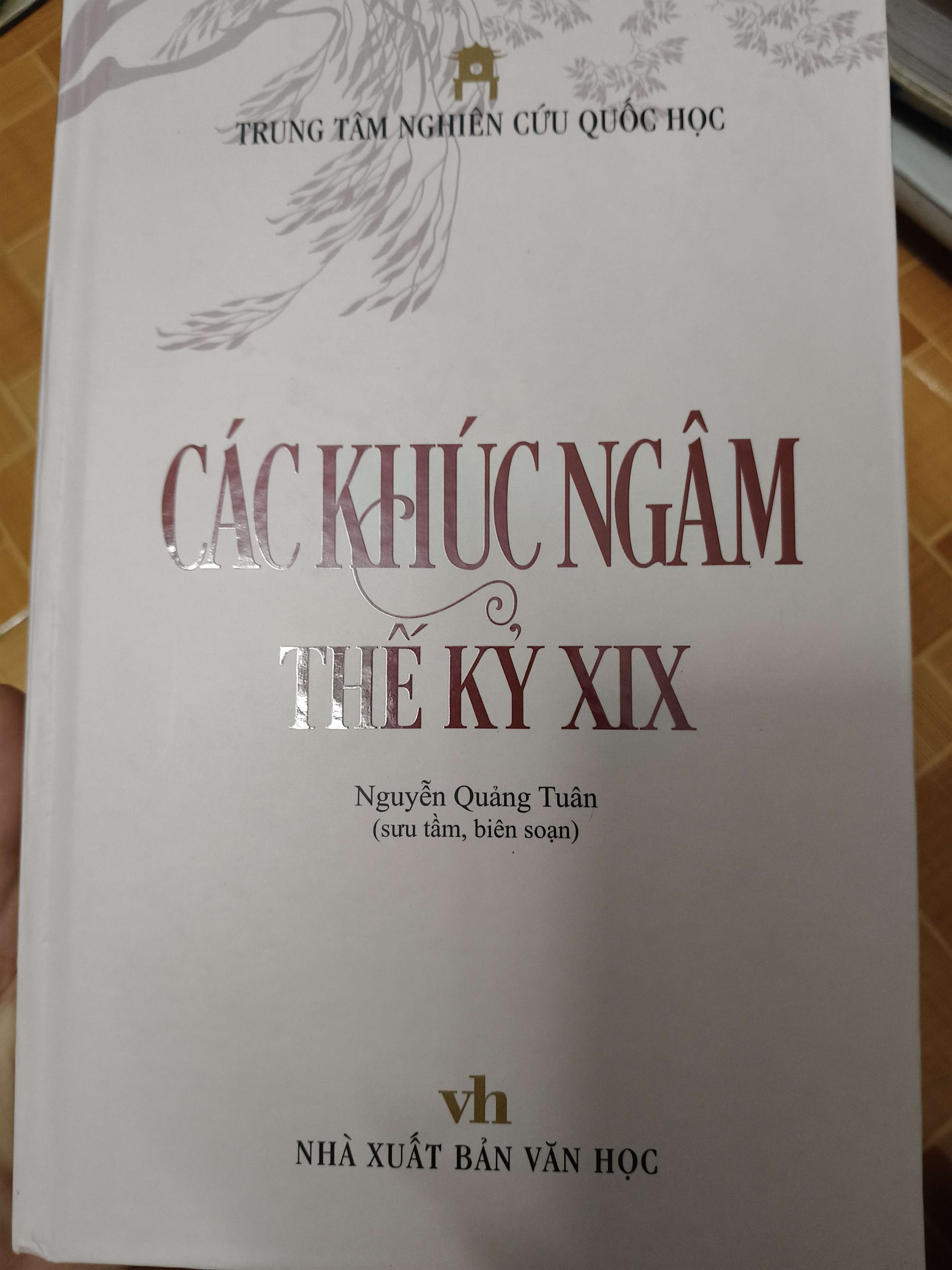 Các khúc ngâm thế kỷ 19 - 2022 - 469 trang (Sách văn học) ANTQ060526