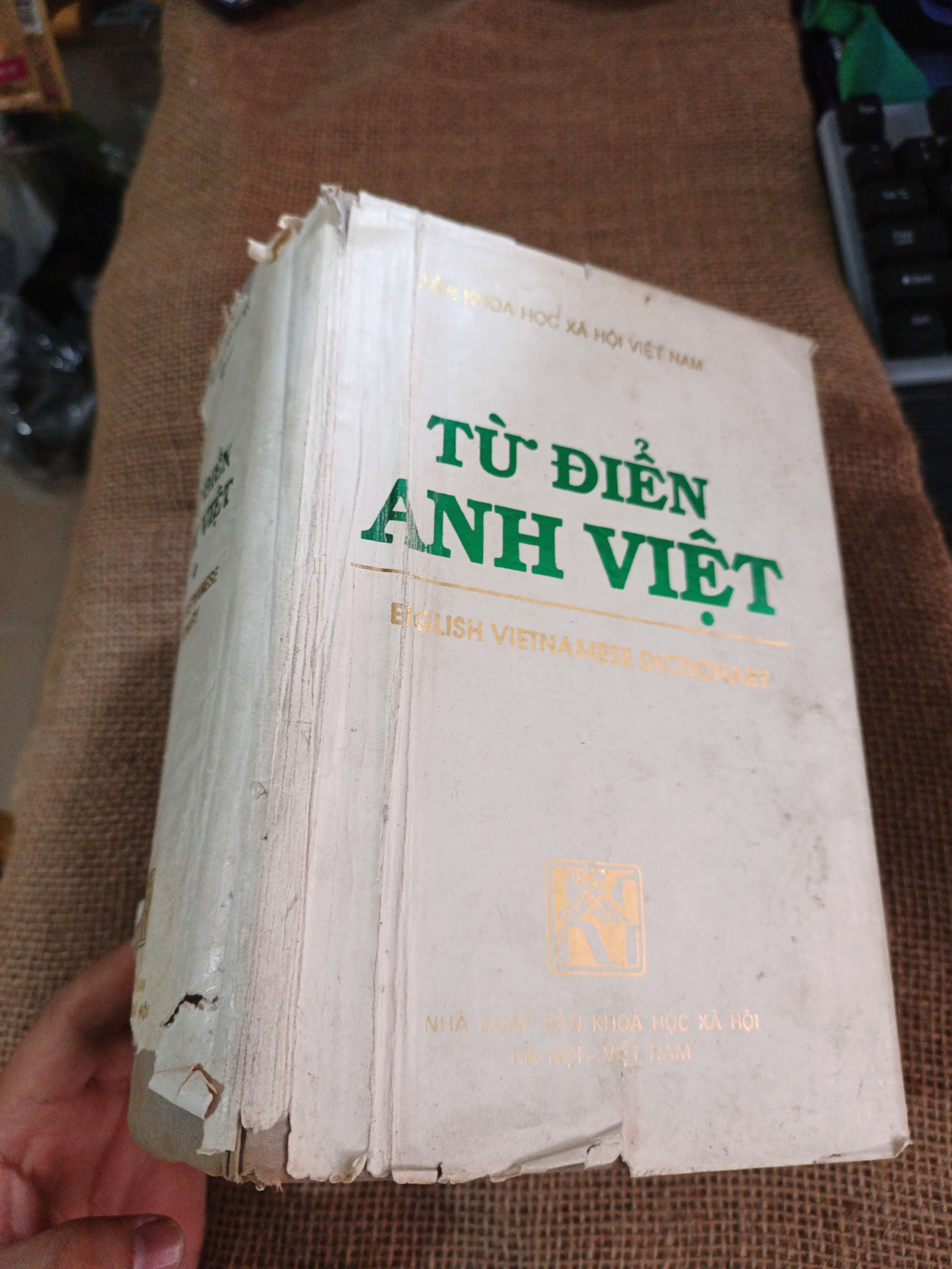 Từ điển Anh Việt 1991 mới 80% ố bìa cứng (Từ điển) HLSC060526