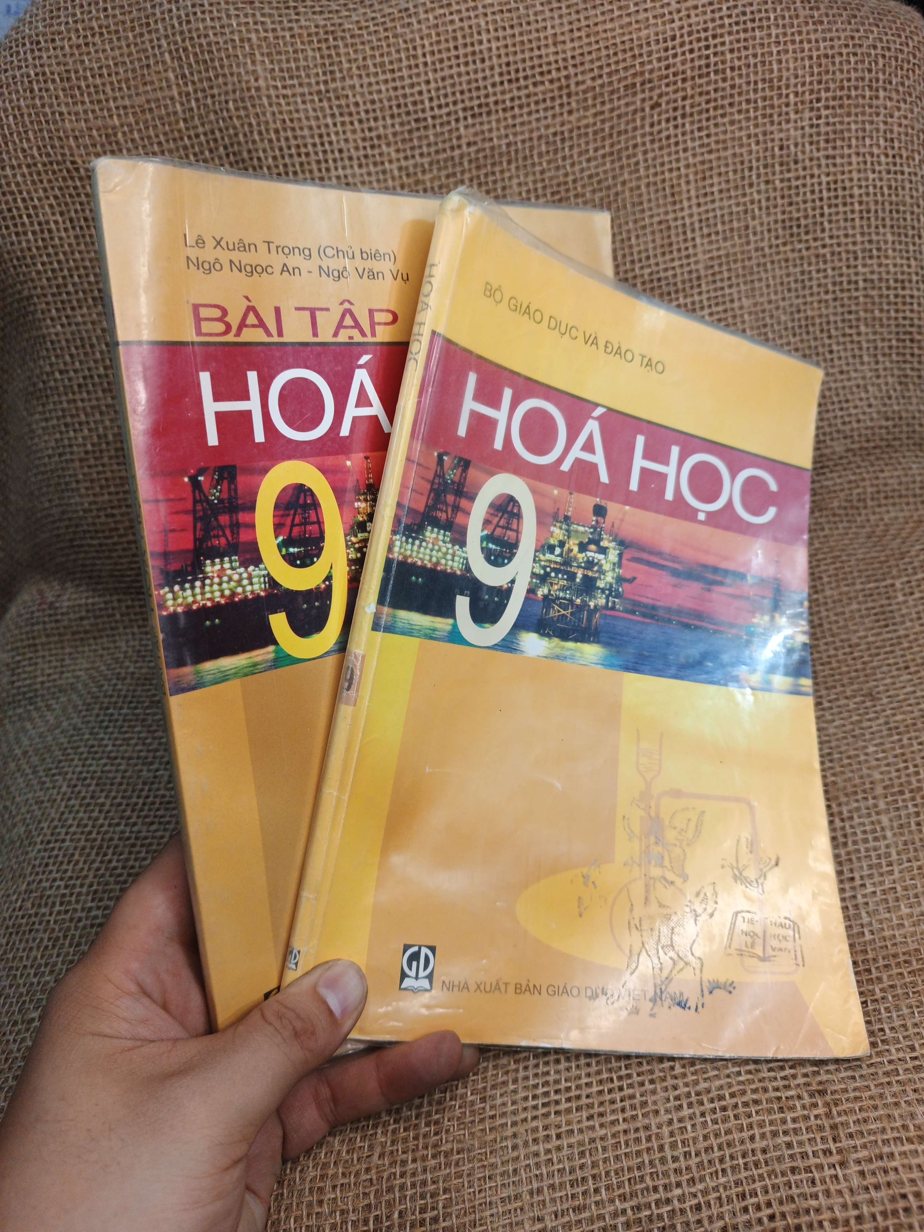 Combo Hoá học và Bài tập Hoá Học 9 2019 mới 80% có viết (Sách giáo khoa - giáo trình) HCM060526