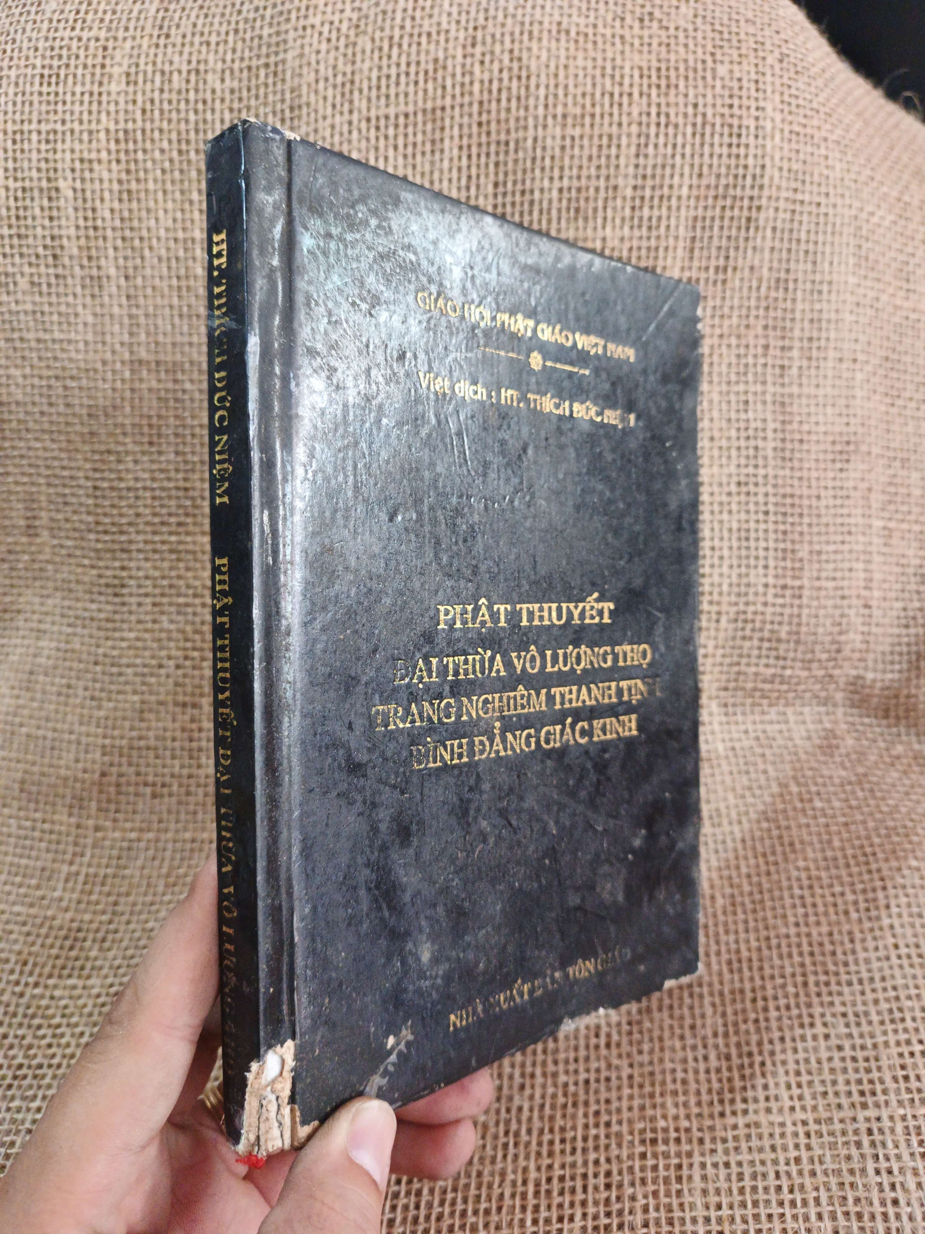 Phật thuyết đại thừa vô lượng thọ, trang nghiêm thanh tịnh bình đẳng giác kinh 2008 mới 70% rách bìa (Phật giáo) HCM060526 (NSX)