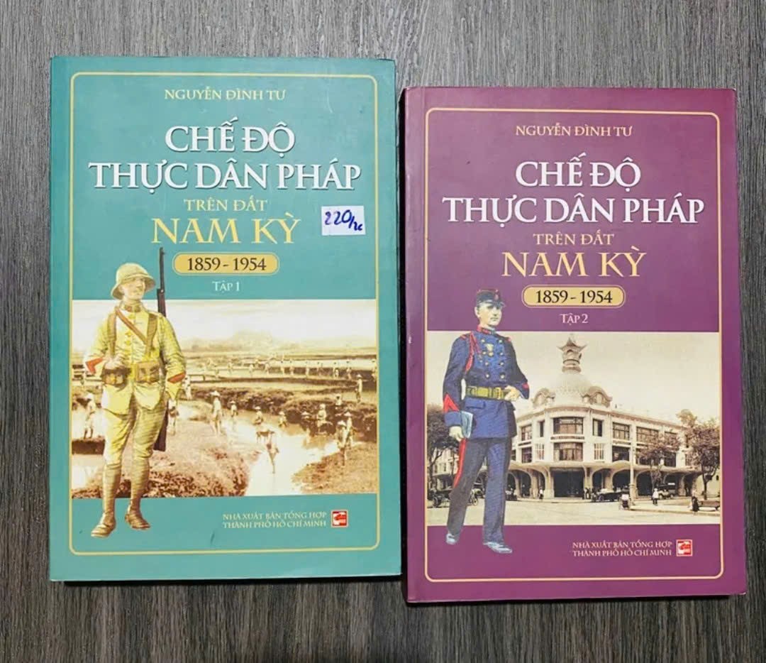 Chế Độ Thực Dân Pháp Trên Đất Nam Kỳ 1859-1954 - Tập 1 + 2 (Bộ 2 Tập) (Lịch sử Việt Nam) NBHT060526