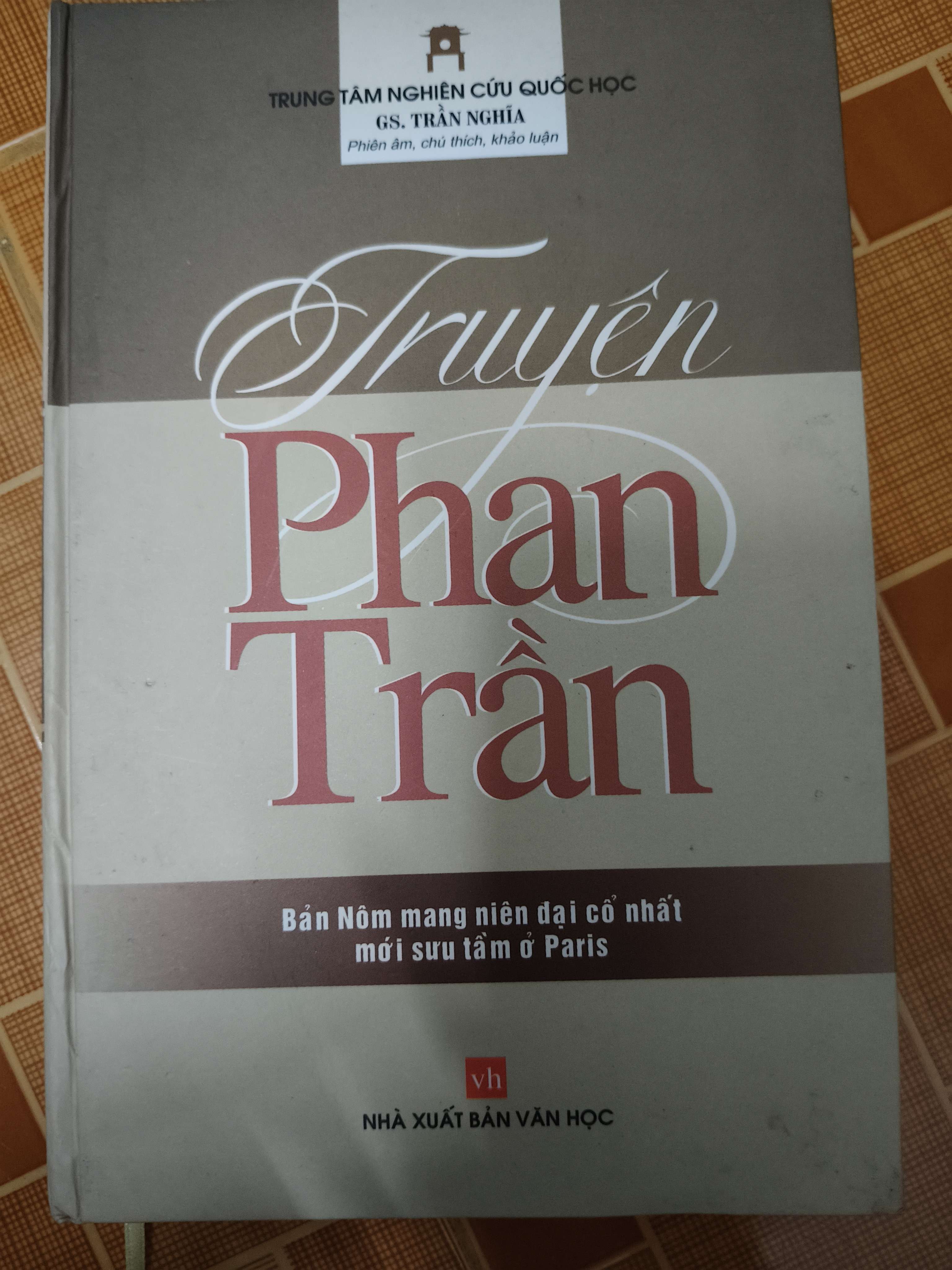 Truyện Phan trần - 2009 - 180 trang (Sách văn học) ANTQ060526