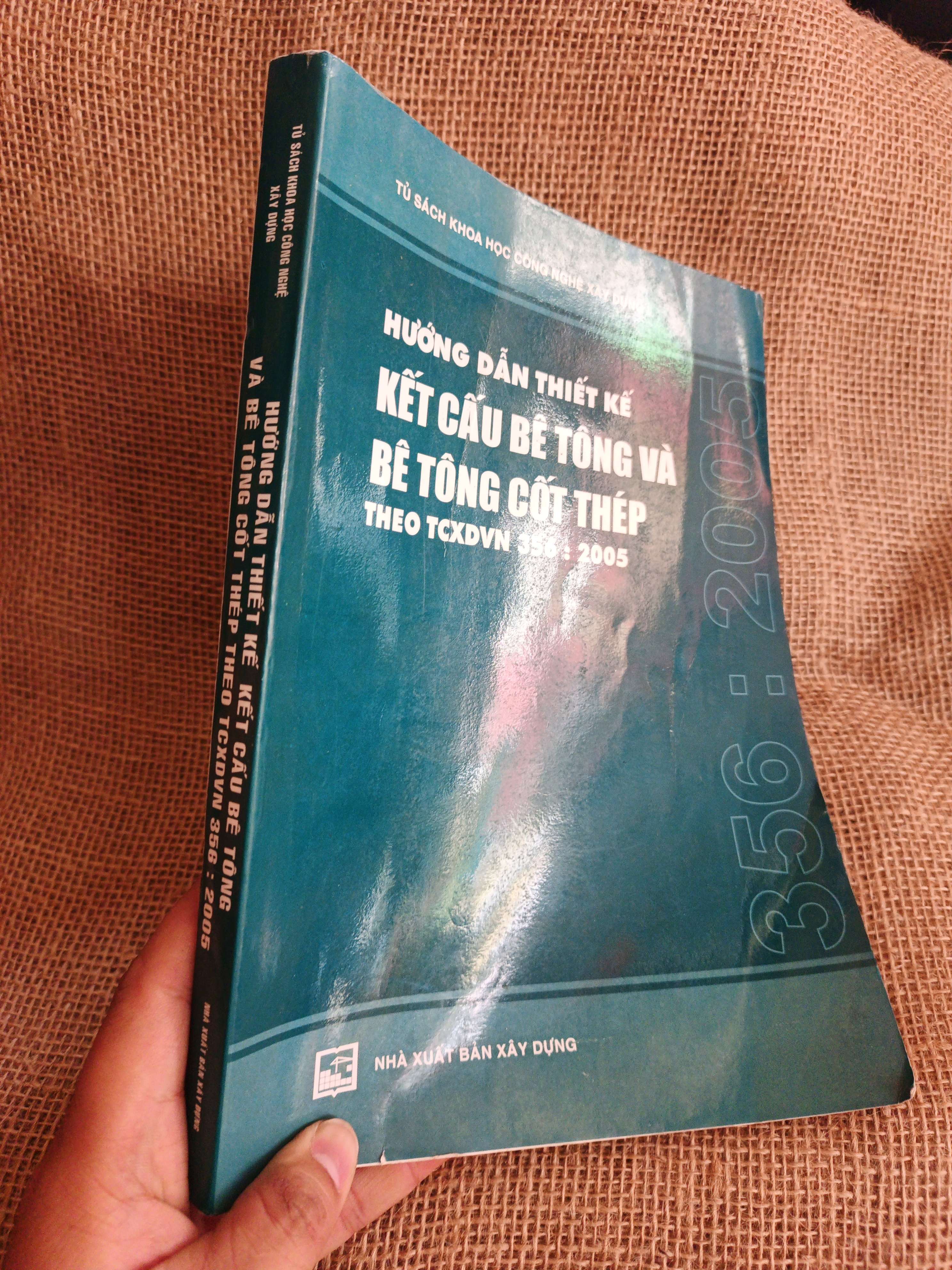 Hướng dẫn thiết kế Kết cấu bê tông và Bê tông cốt thép 2009 mới 80% (Sách kiến thức tổng hợp) HCM060526 (NSX)