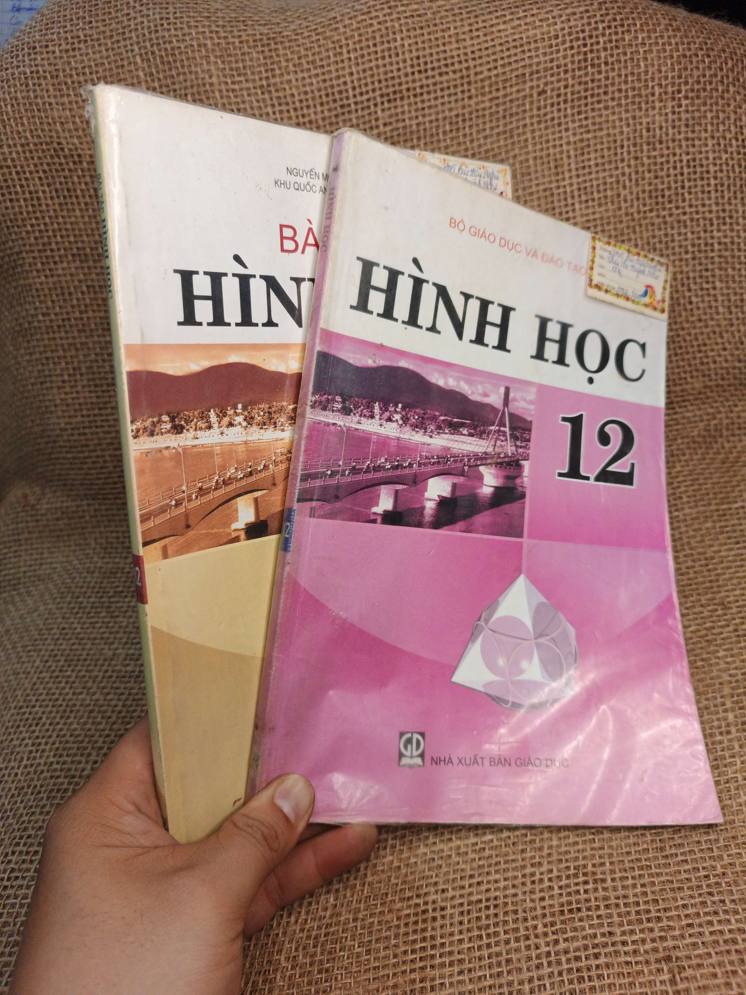 Combo Hình học và Bài tập Hình học 12 2008 mới 80% Kim (Sách giáo khoa - giáo trình) HCM060526