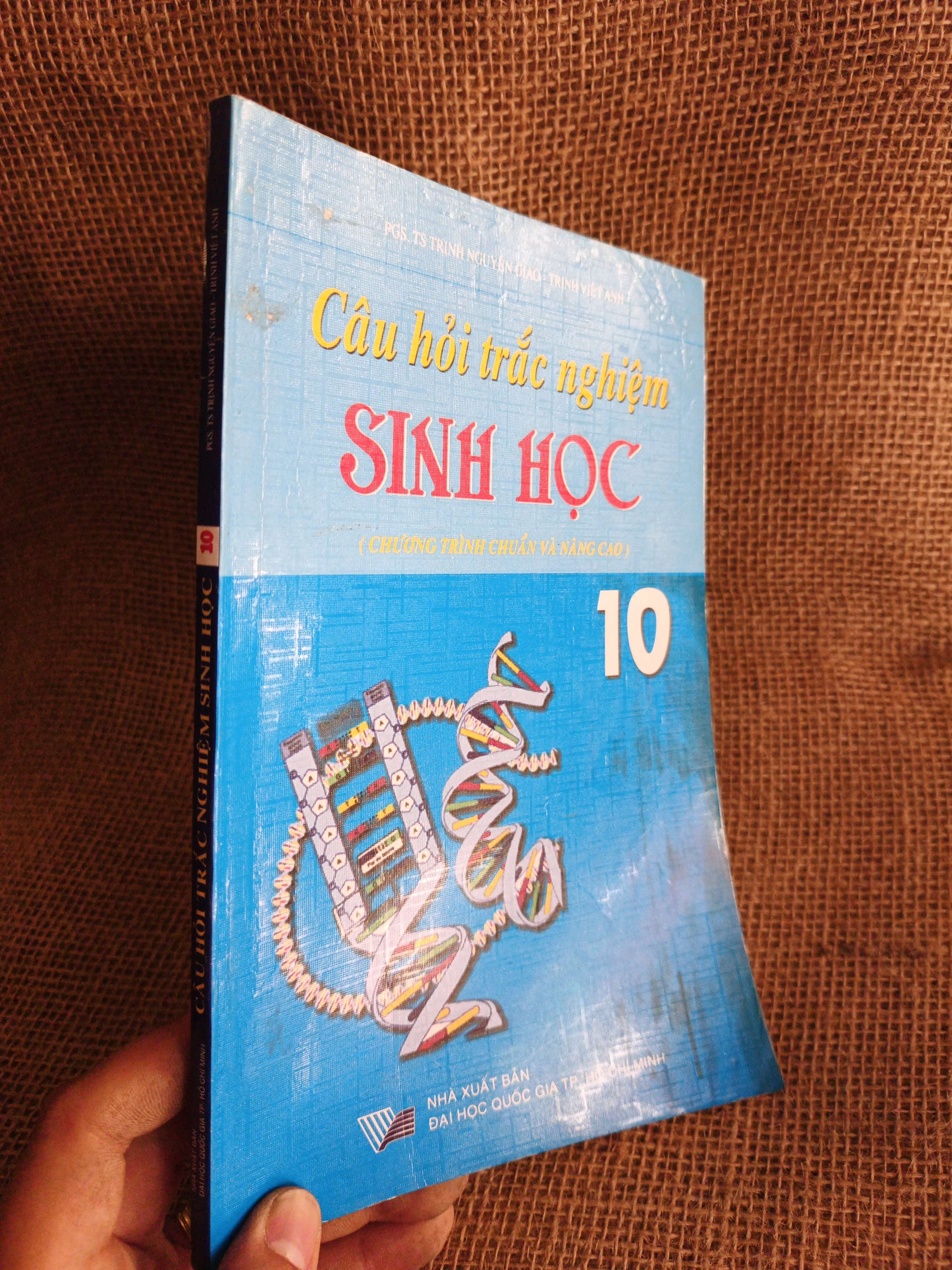 Câu hỏi trắc nghiệm Sinh học 10 2007 mới 80% (Sách giáo khoa - giáo trình) HCM060526
