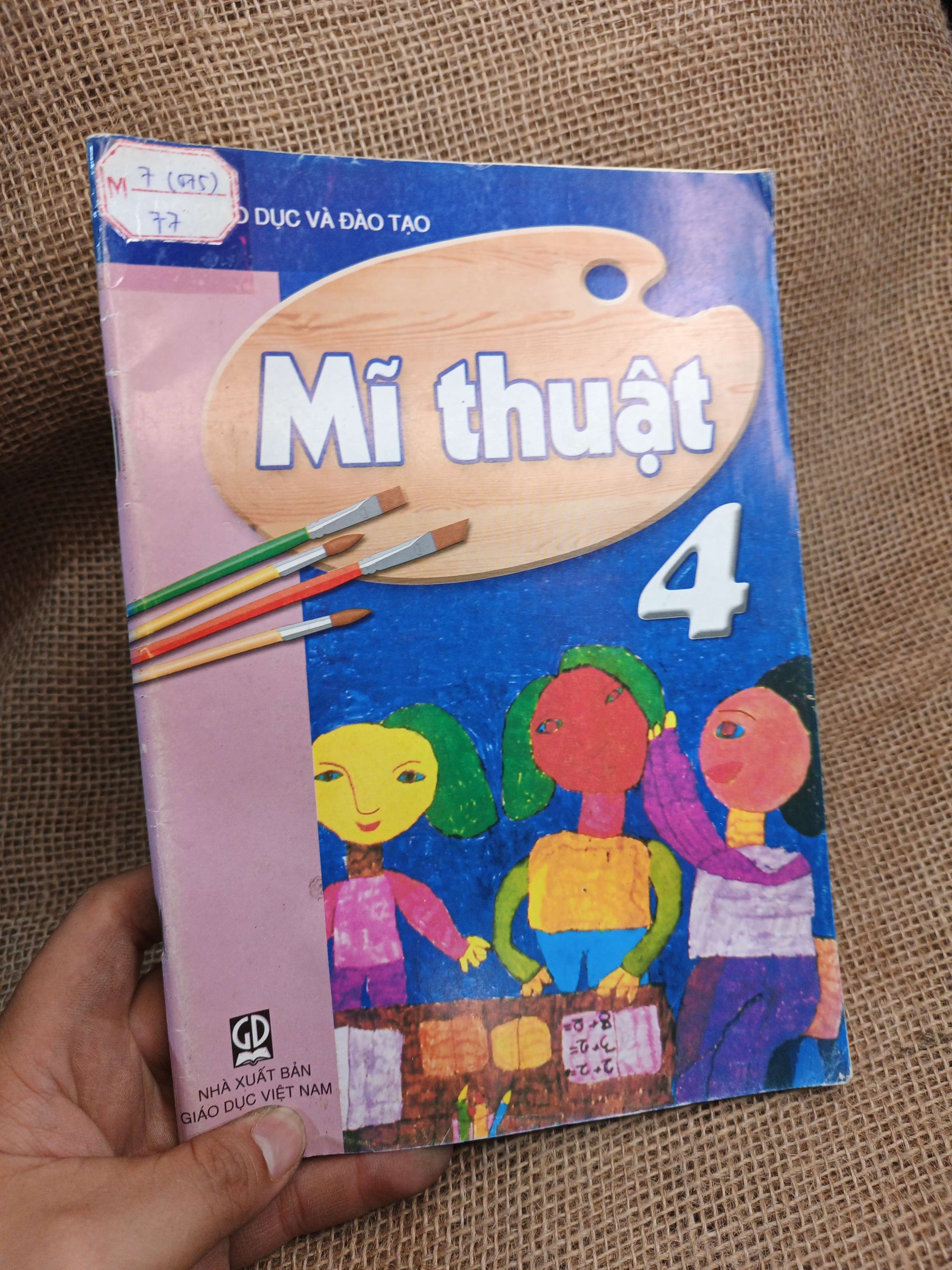 Mĩ thuật 4 2010 mới 80% (Sách giáo khoa - giáo trình) HCM060526