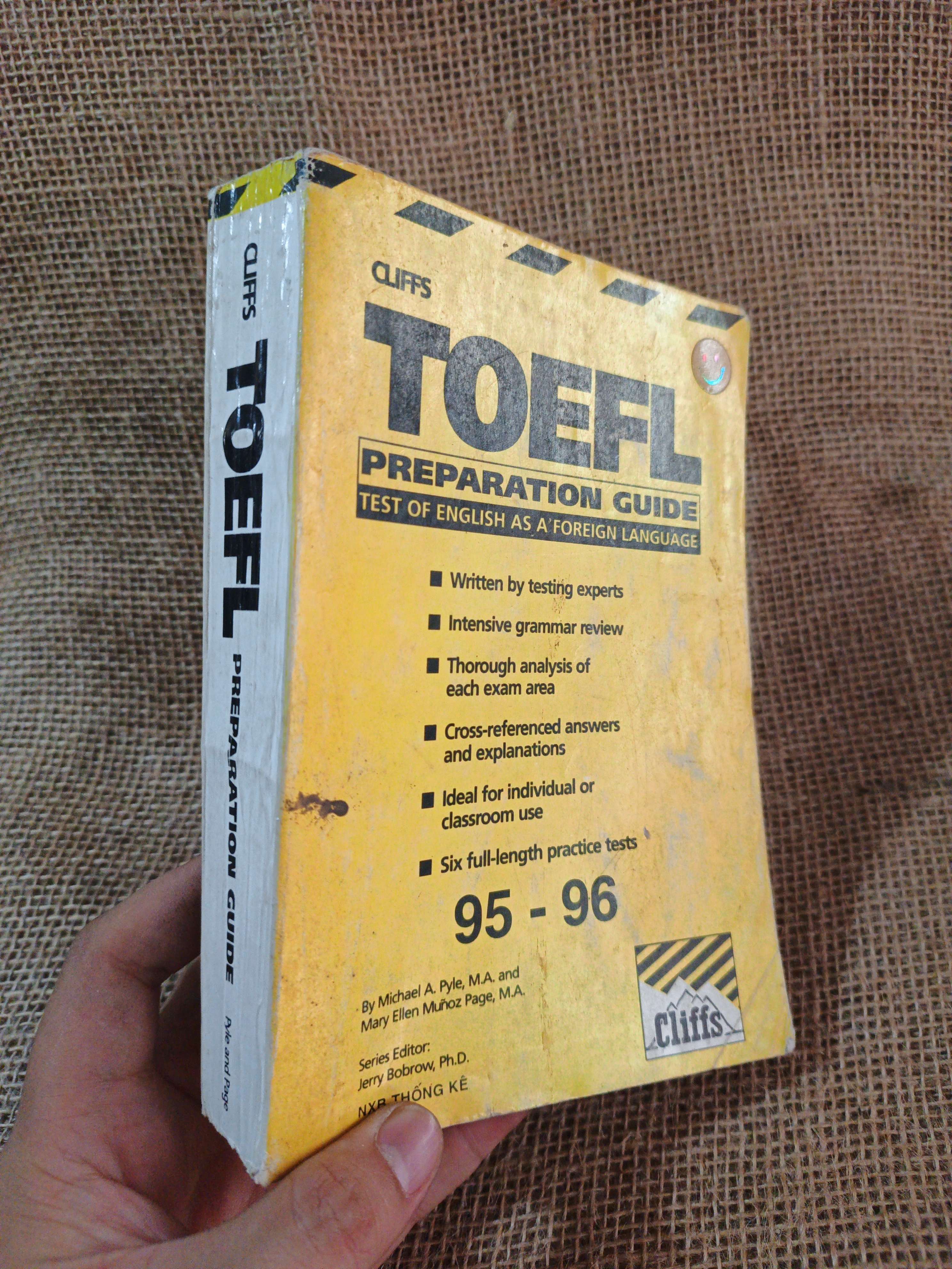 Cliff TOEFL Preparation Guide mới 80% (Sách tự học tiếng Anh) HCM060526