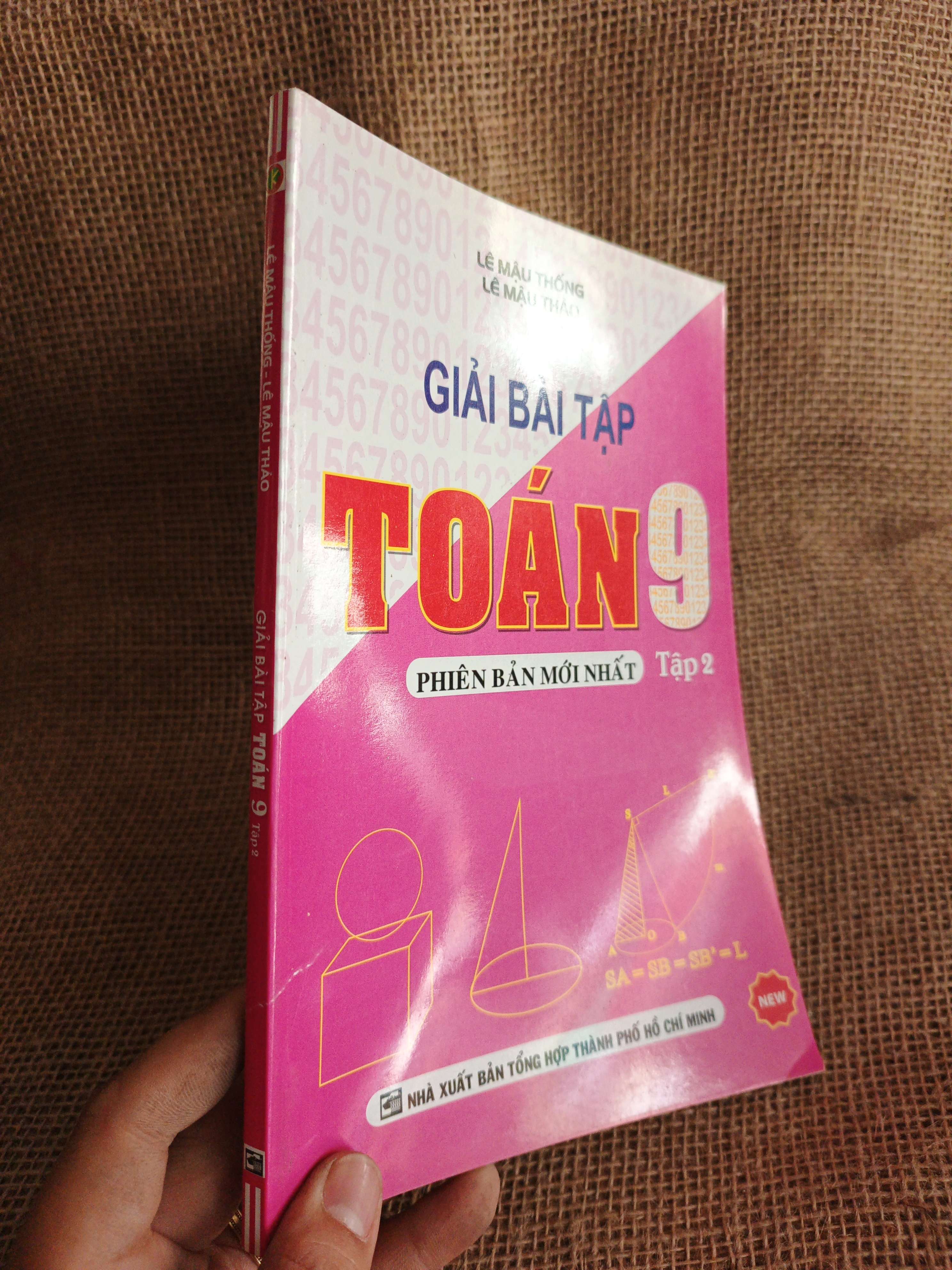 Giải bài tập toán 9 tập hai 2018 mới 90% (Sách giáo khoa - giáo trình) HCM060526