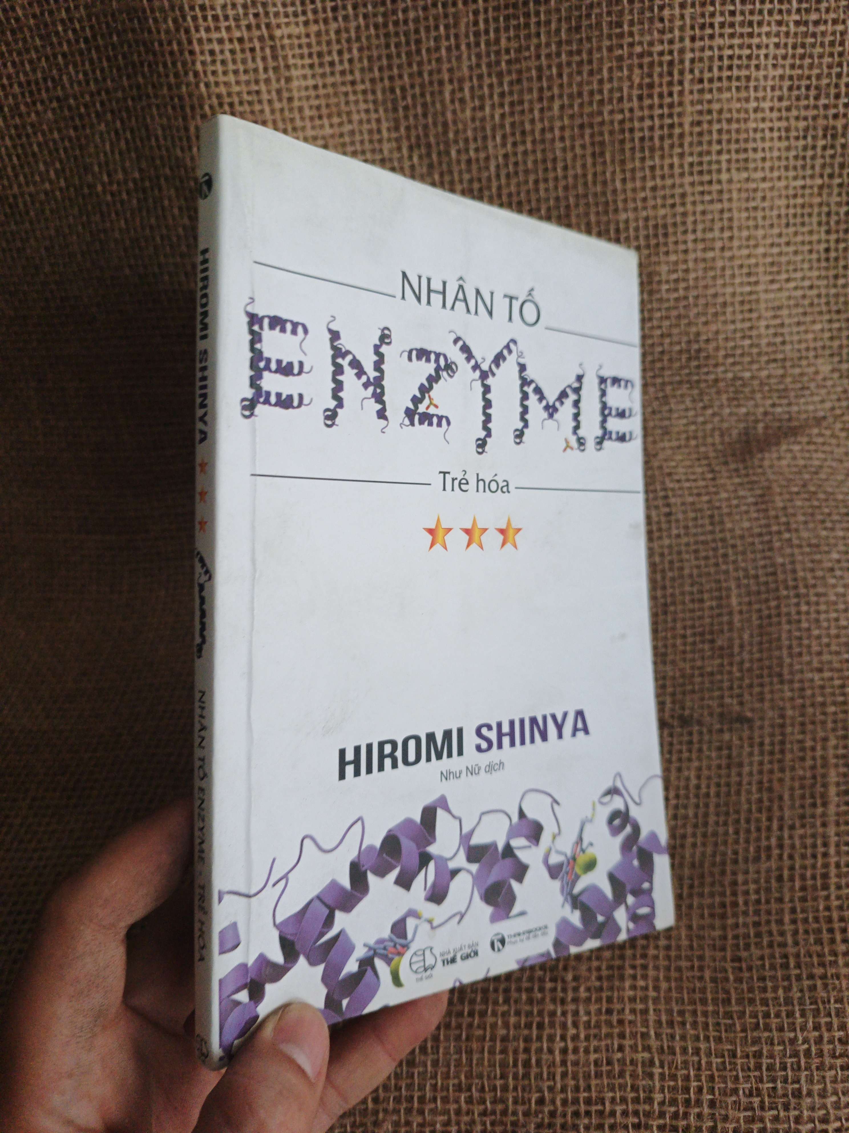 Nhân tố ENZYM: Trẻ hoá sách in (Sách Y học - Sức khỏe - Thể thao) HCM060526