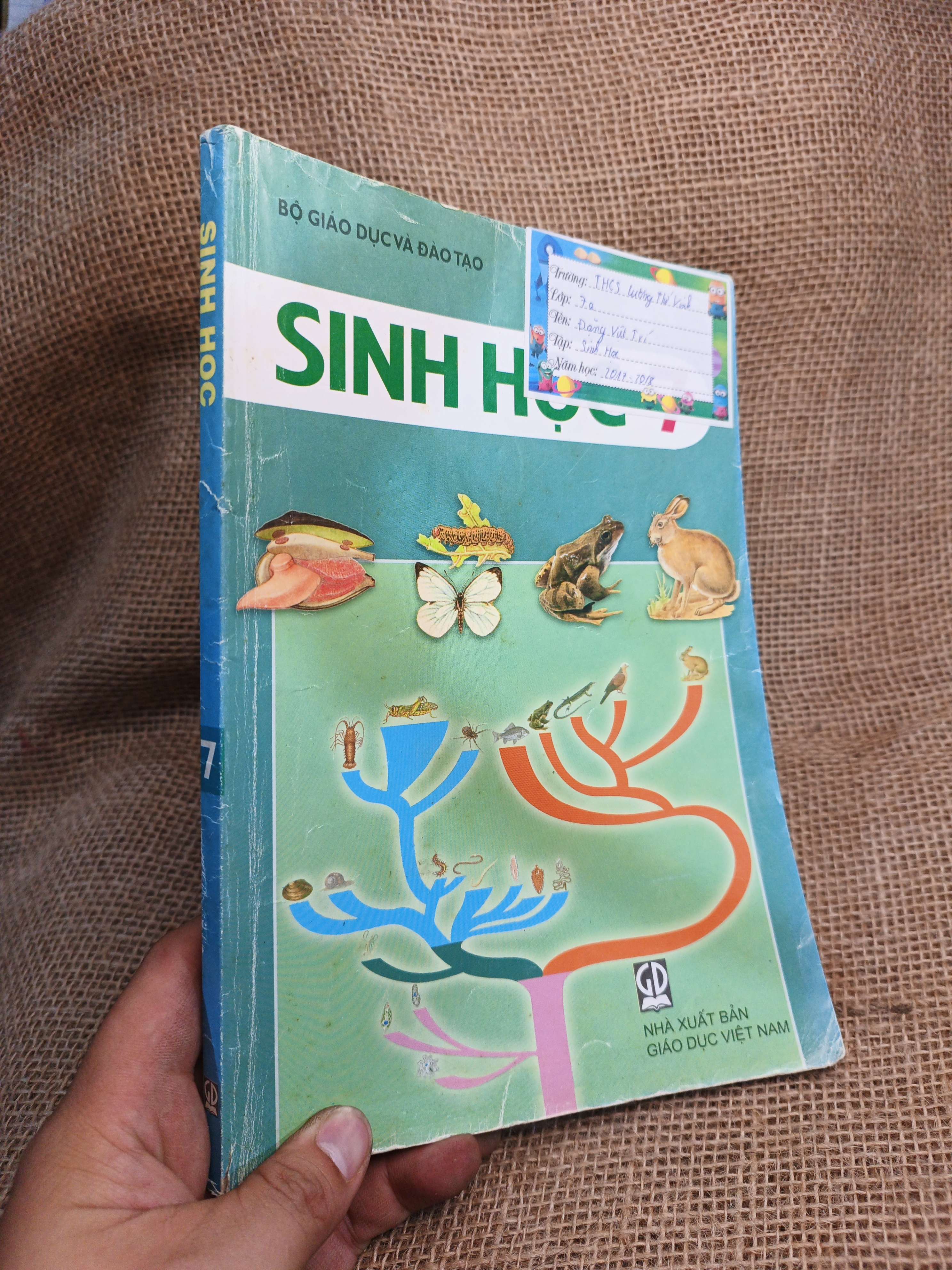 Sinh học 7 2016 mới 80% (Sách giáo khoa - giáo trình) HCM060526