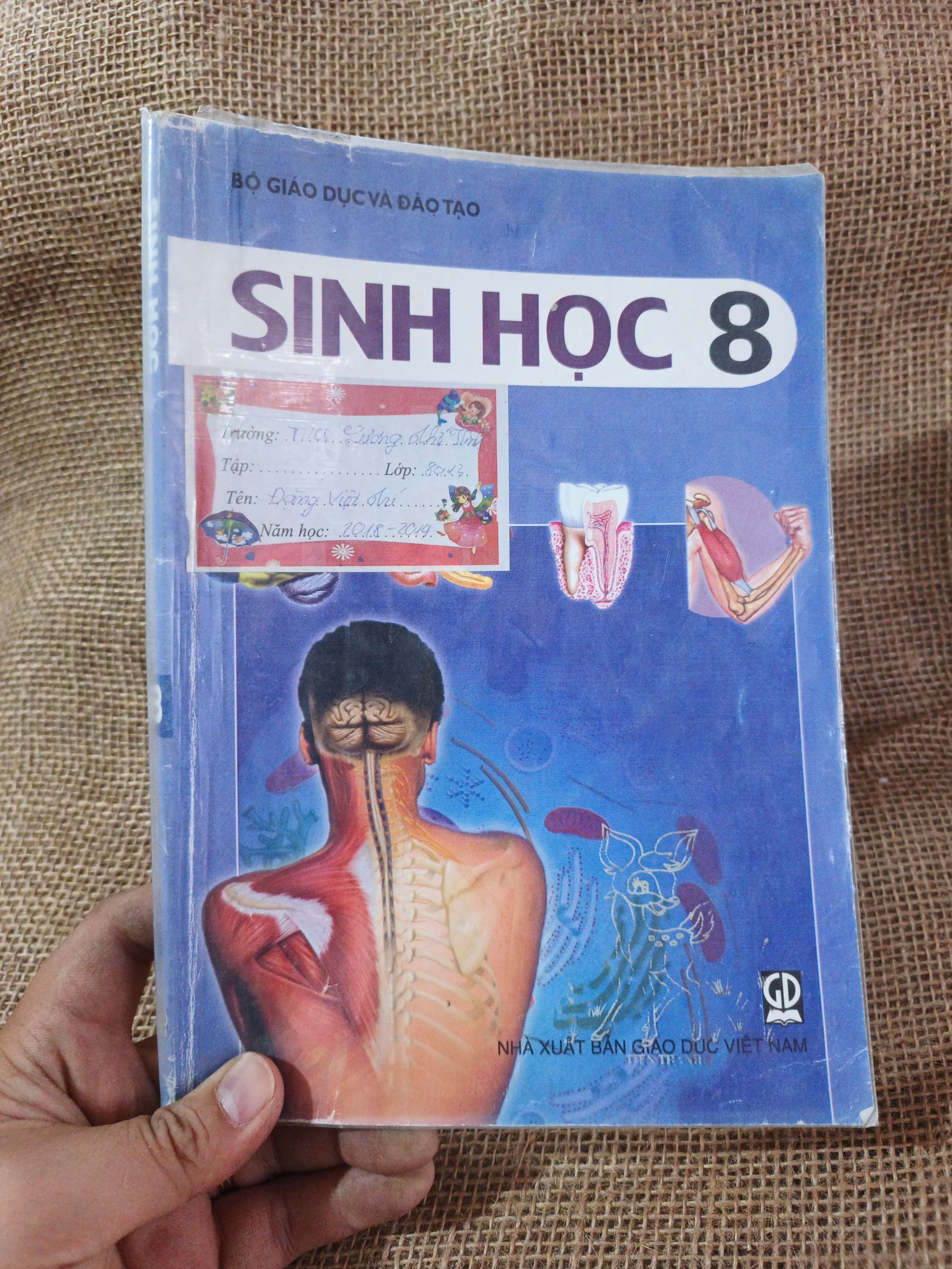 Sinh học 8 2017 mới 80% (Sách giáo khoa - giáo trình) HCM060526