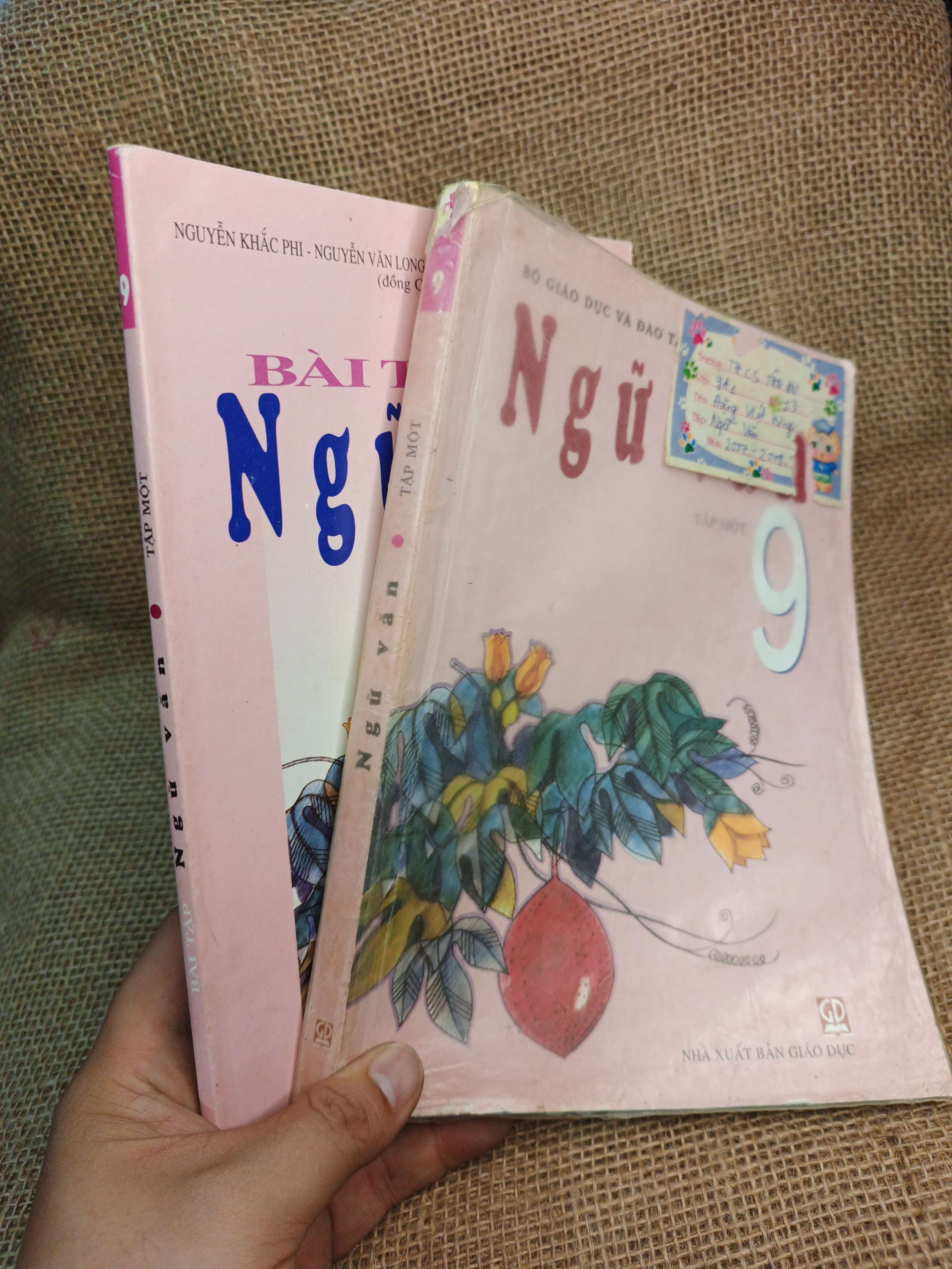 Combo Ngữ văn và Bài tập Ngữ văn 9 tập một 2005 mới 80% (Sách giáo khoa - giáo trình) HCM060526