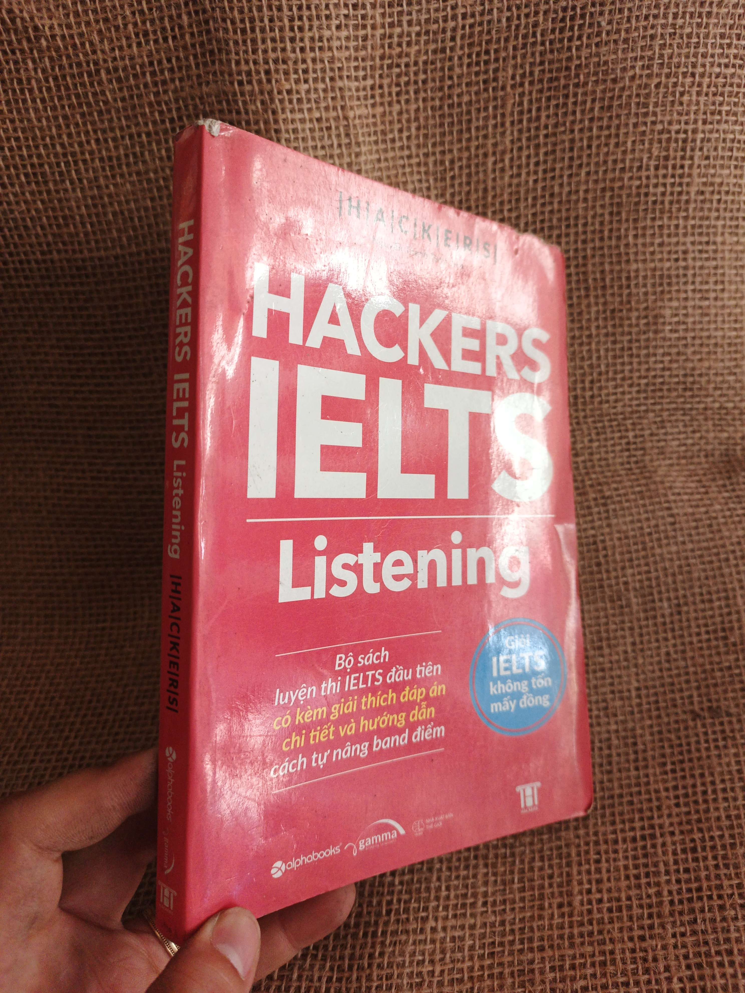 Hacker IELTS Listening sách in (Sách tự học tiếng Anh) HCM060526